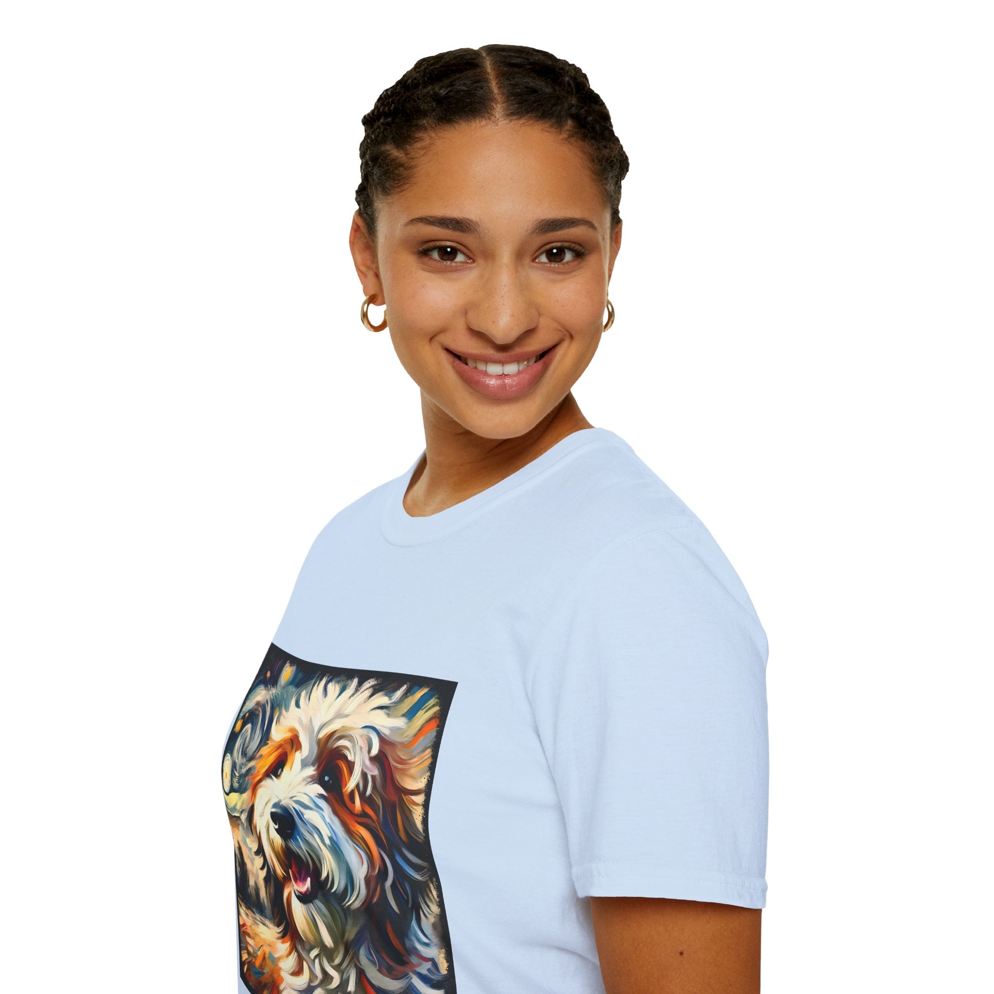 Bernedoodle Vivid Swirl | Unisex Dog T-Shirt