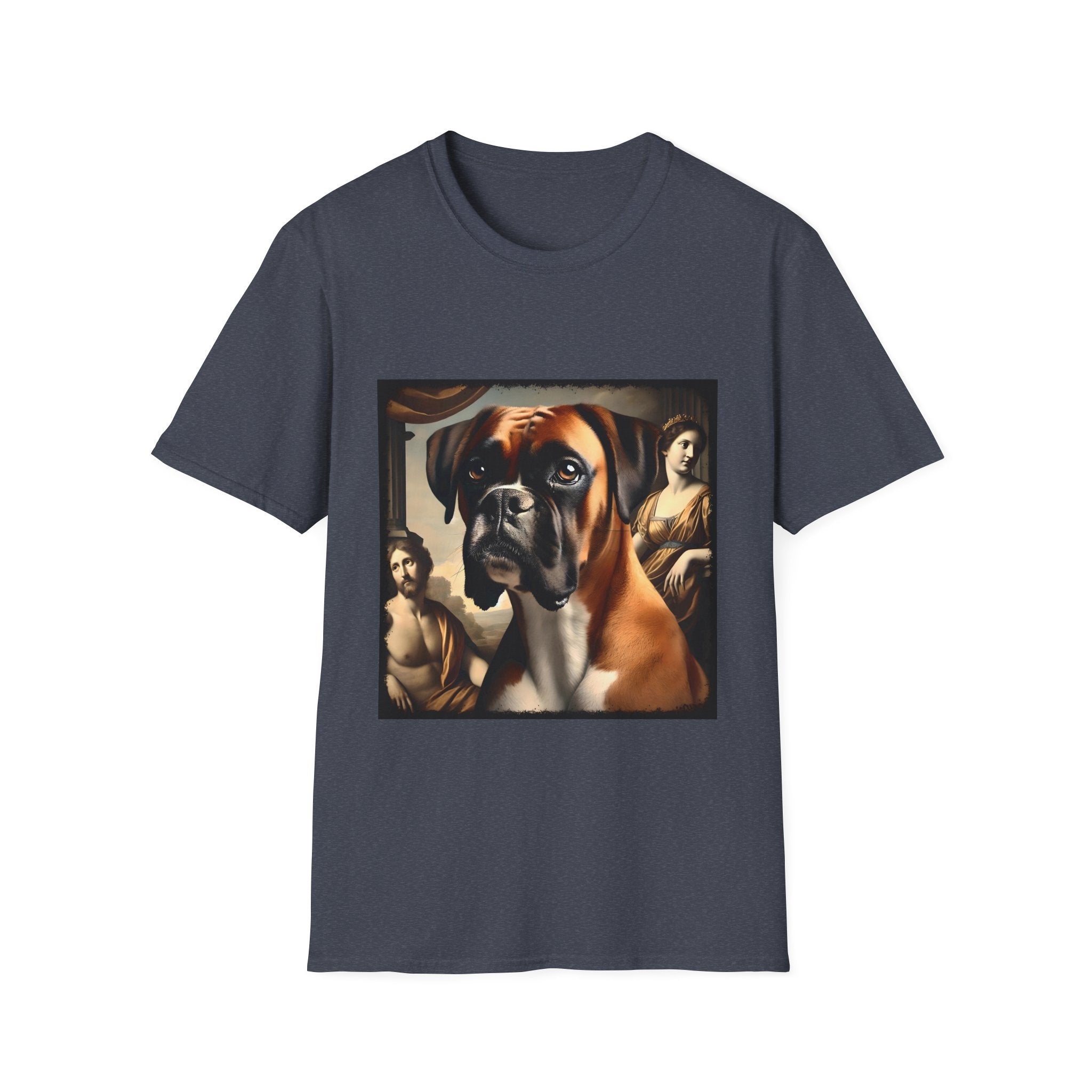 Boxer Posh Portrait | Unisex Dog T-Shirt