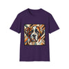 Saint Bernard Bold Geometric | Unisex Dog T-Shirt