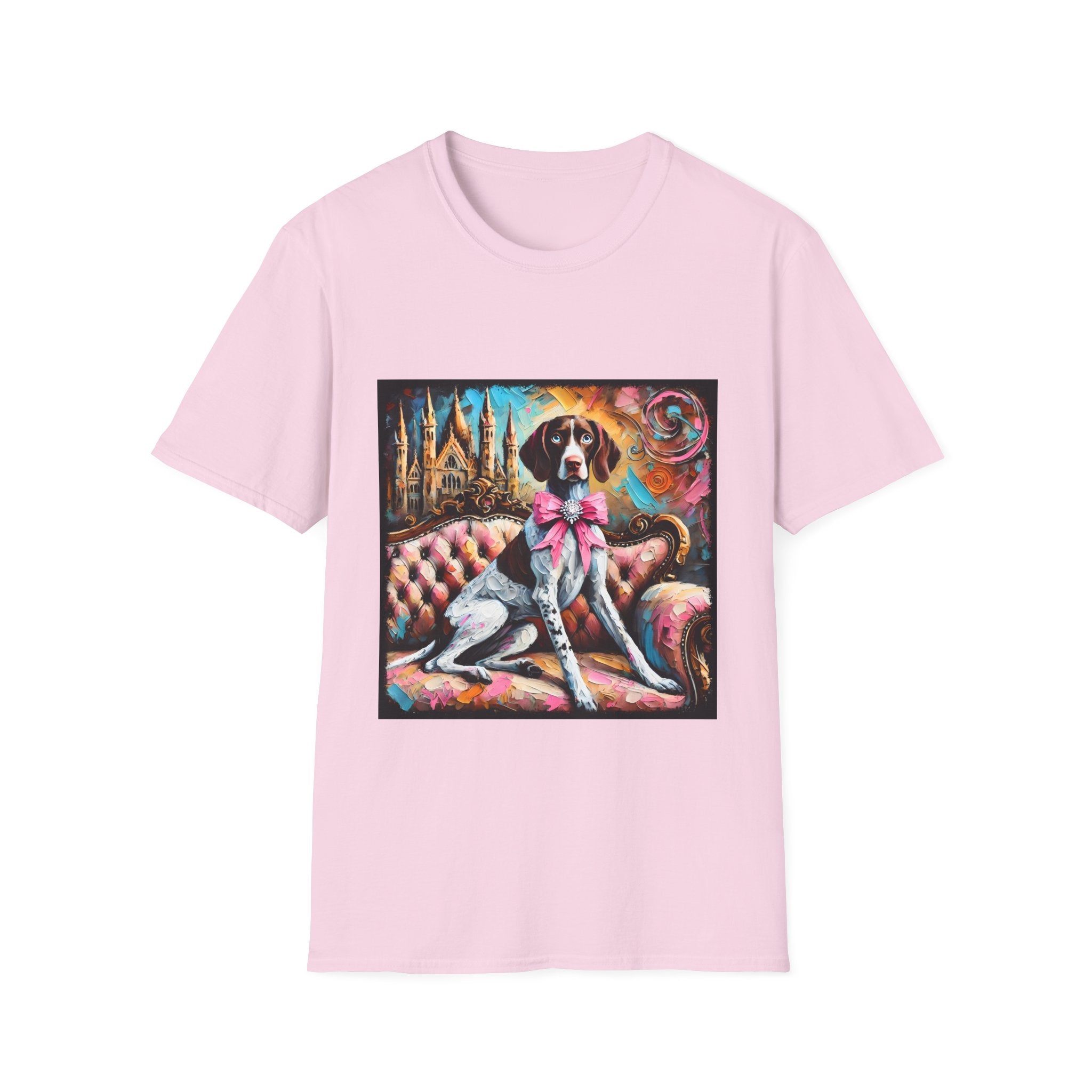 German Shorthaired Pointer Diamond Princess Classic | Unisex Dog T-Shirt