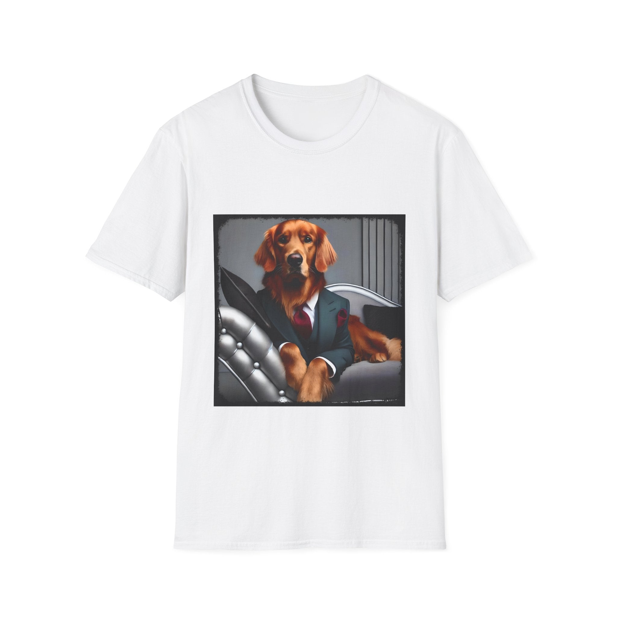 Golden Retriever Plush Gent | Unisex Dog T-Shirt