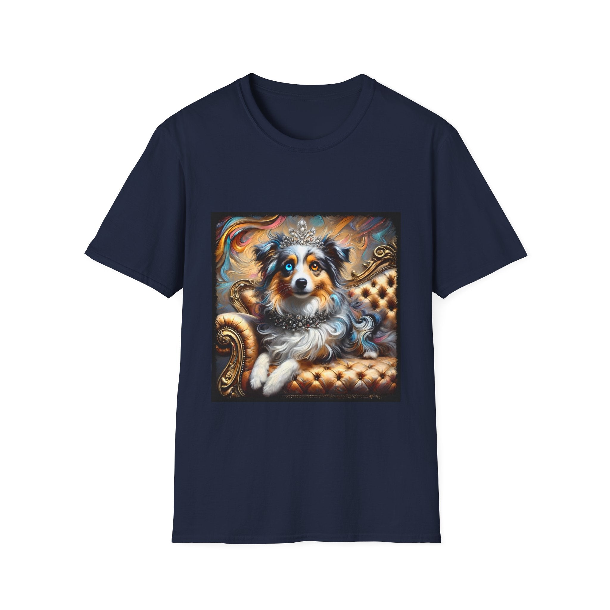 Miniature American Shepherd Stunning Swirl | Unisex Dog T-Shirt