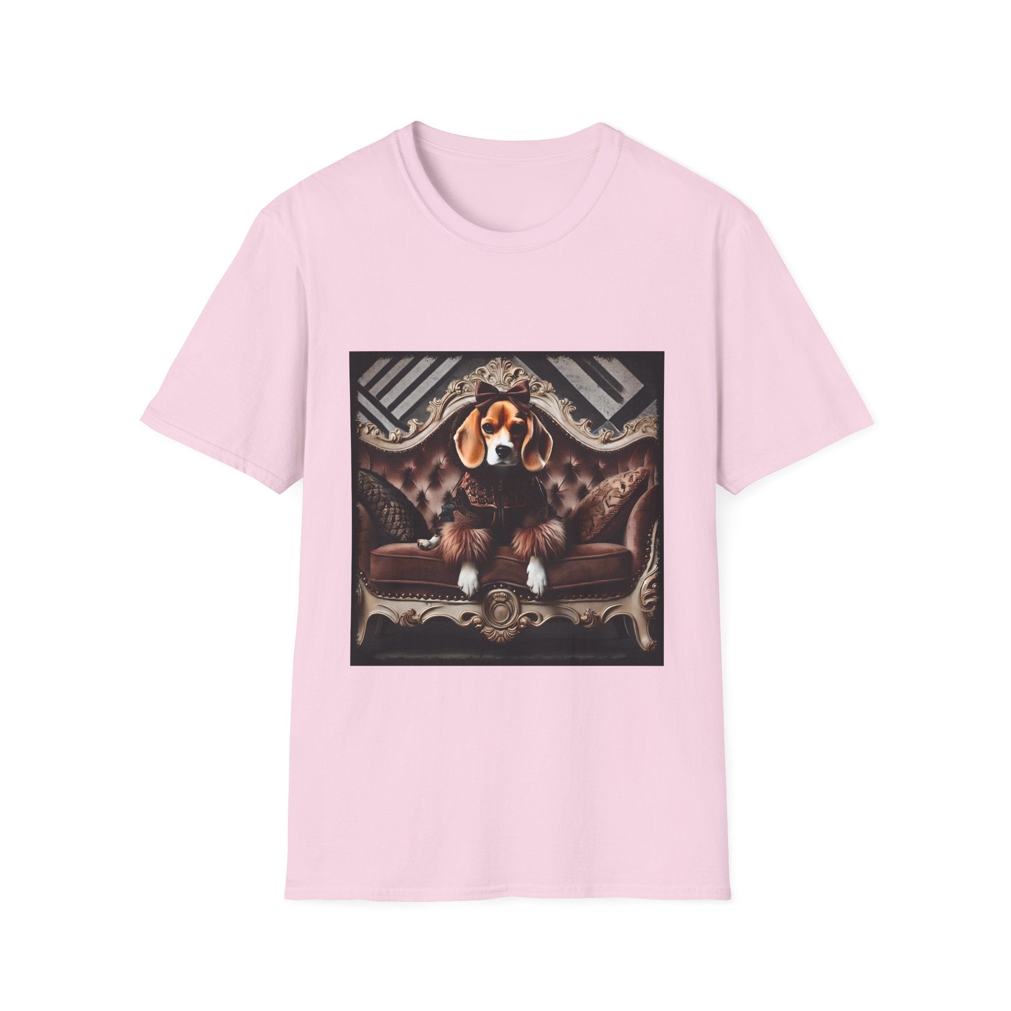 Beagle Fierce Fashionista | Unisex Dog T-Shirt