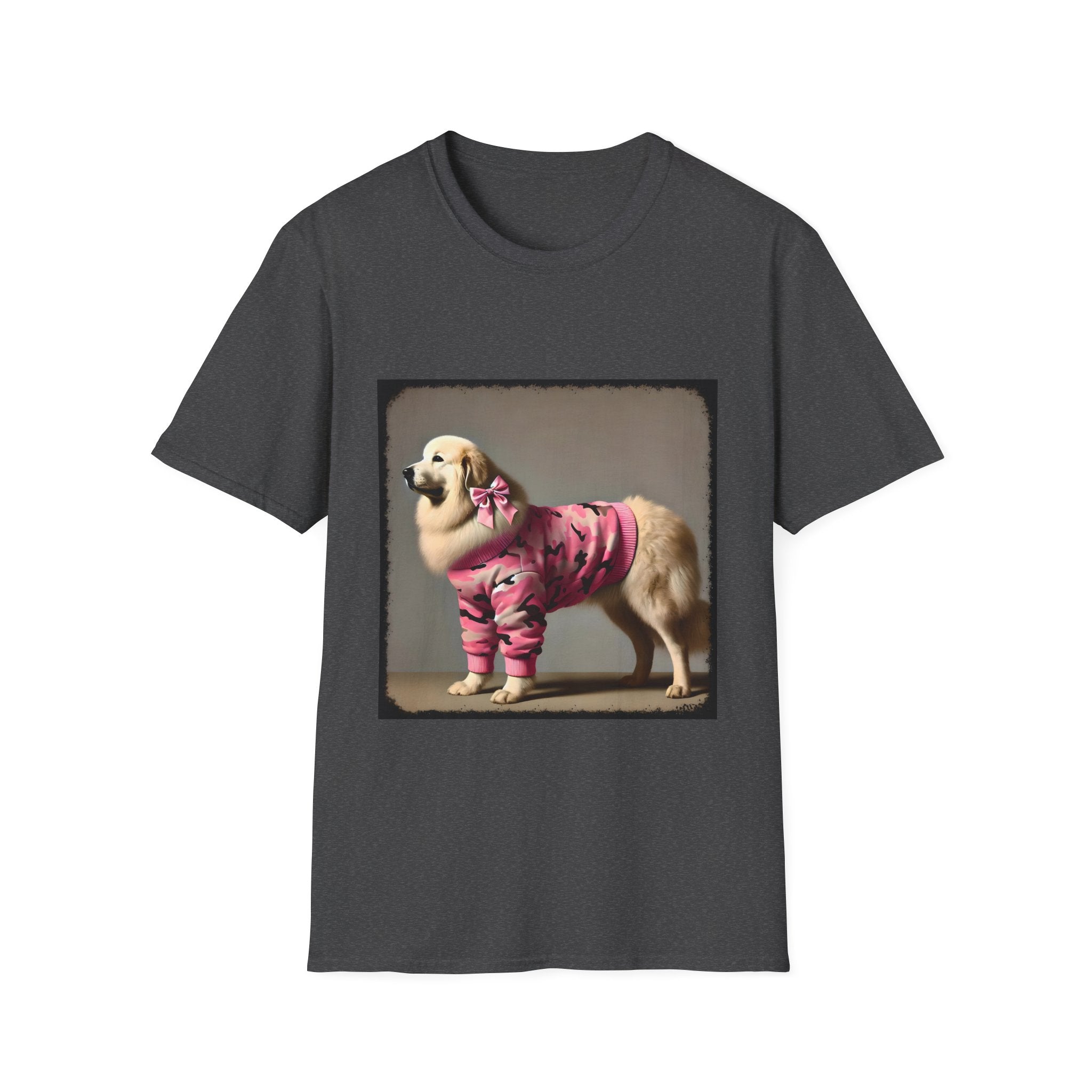 Great Pyrenees Pink Camo Cutie | Unisex Dog T-Shirt