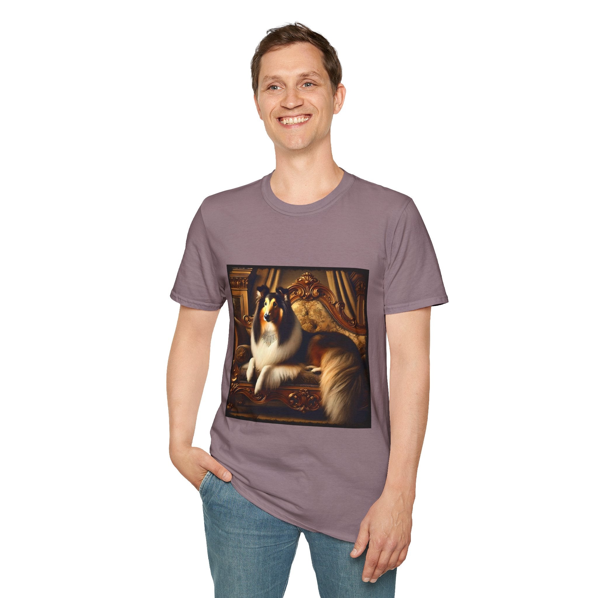 Collie Posh Princess | Unisex Dog T-Shirt