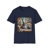 Irish Wolfhound Diamond Diva Swirl | Unisex Softstyle T-Shirt
