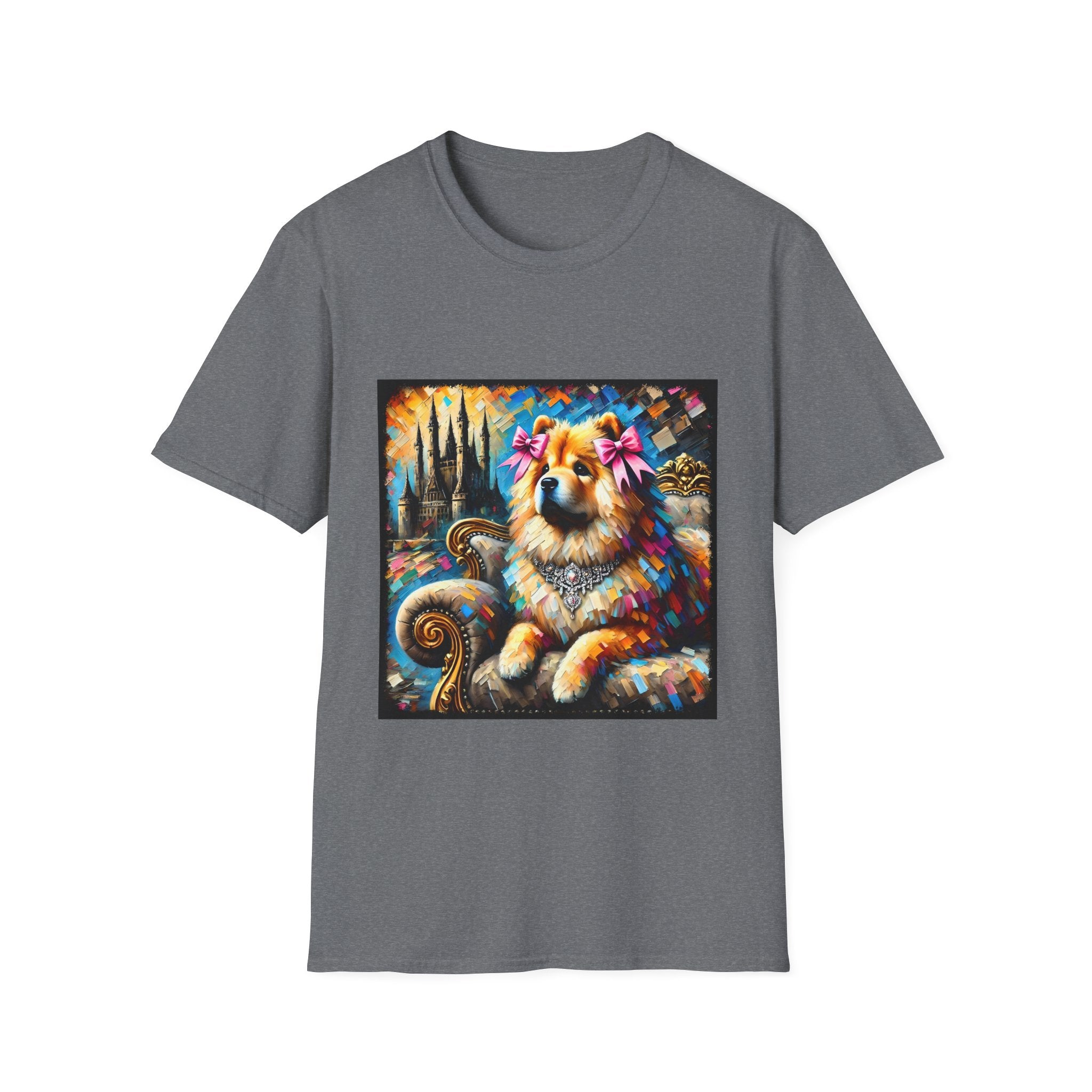 Chow Chow Diamond Princess Classic | Unisex Dog T-Shirt