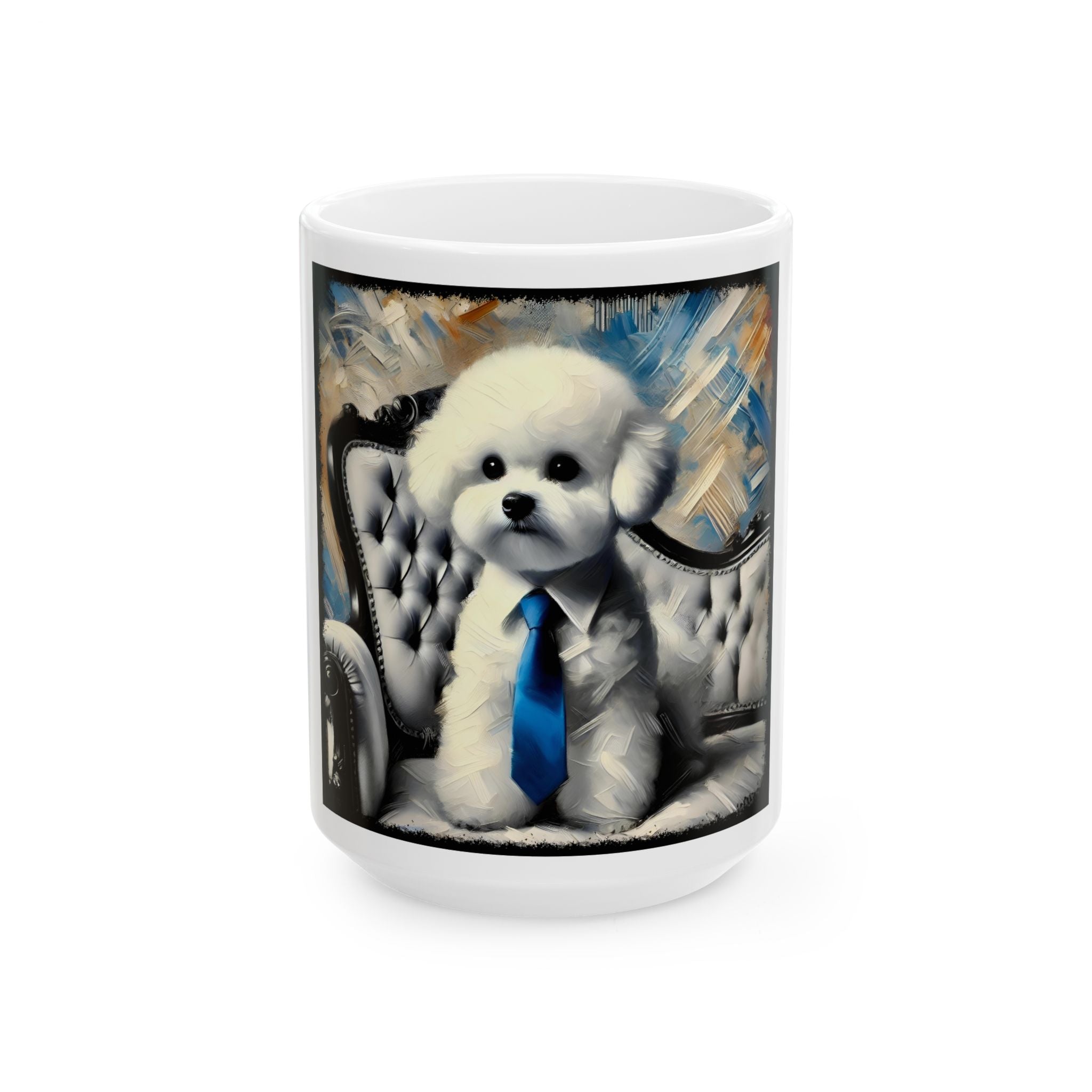 Bichon Frise Handsome Classic | Dog Themed Ceramic Mug