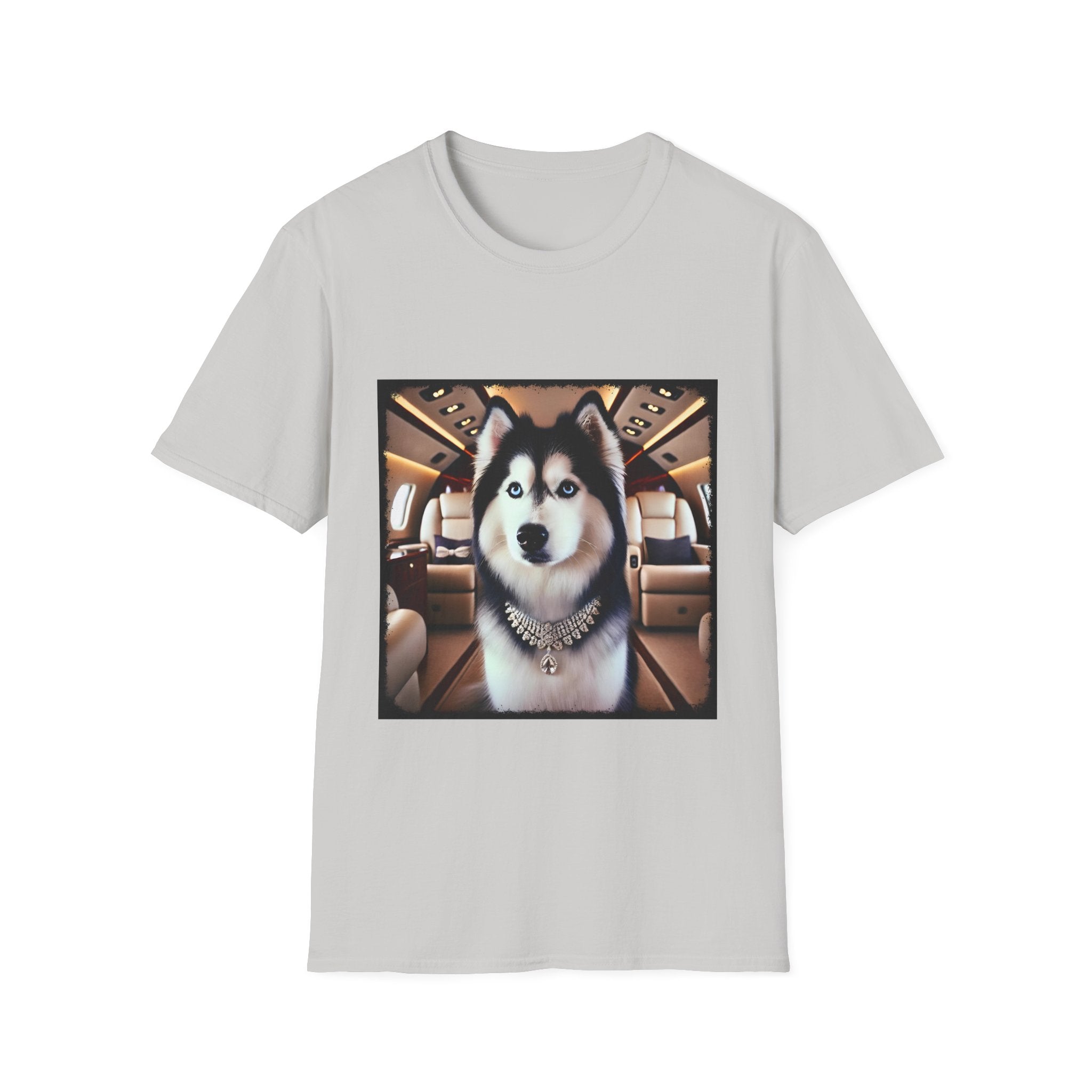 Siberian Husky Frequent Flier | Unisex Dog T-Shirt