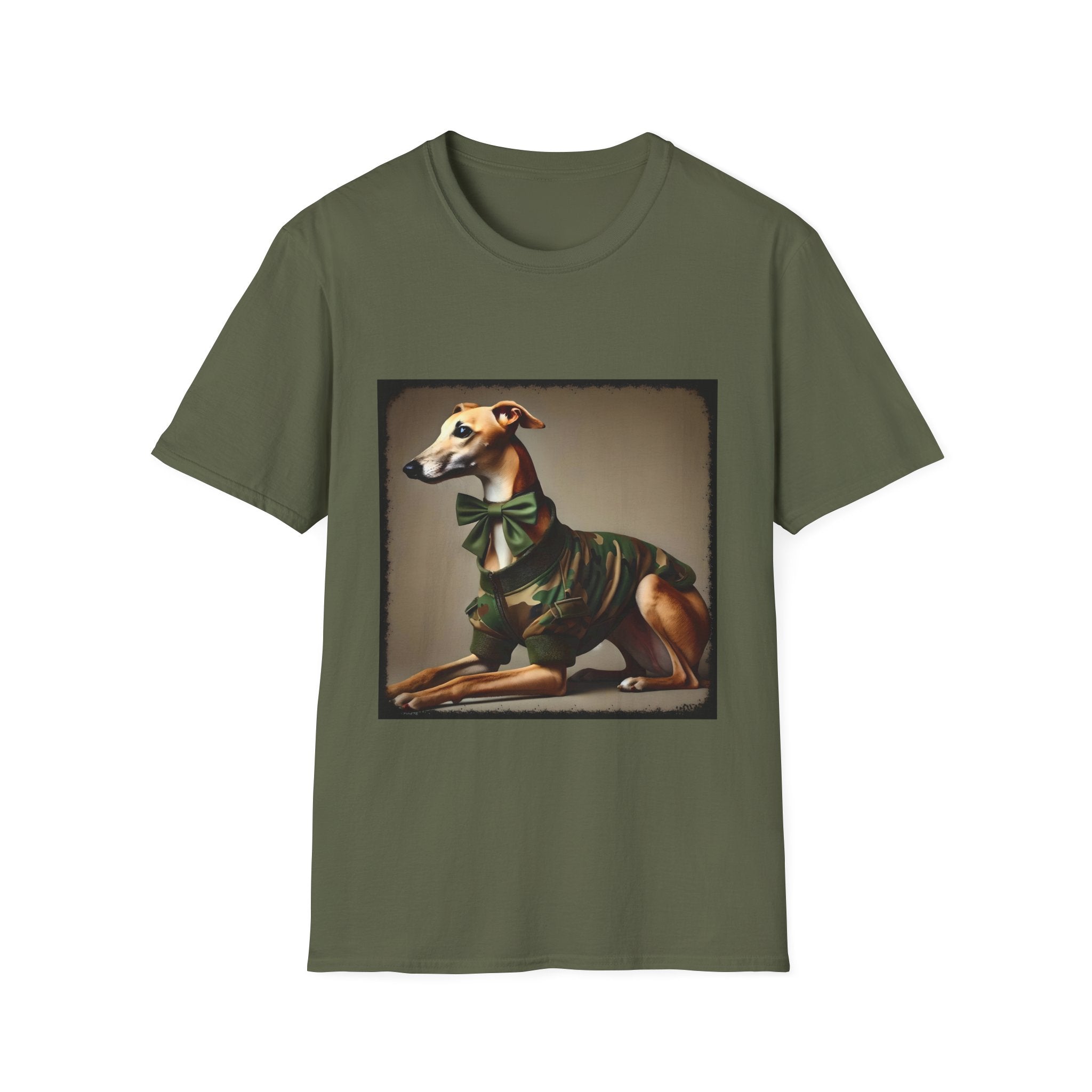 Greyhound Camo Cutie | Unisex Dog T-Shirt
