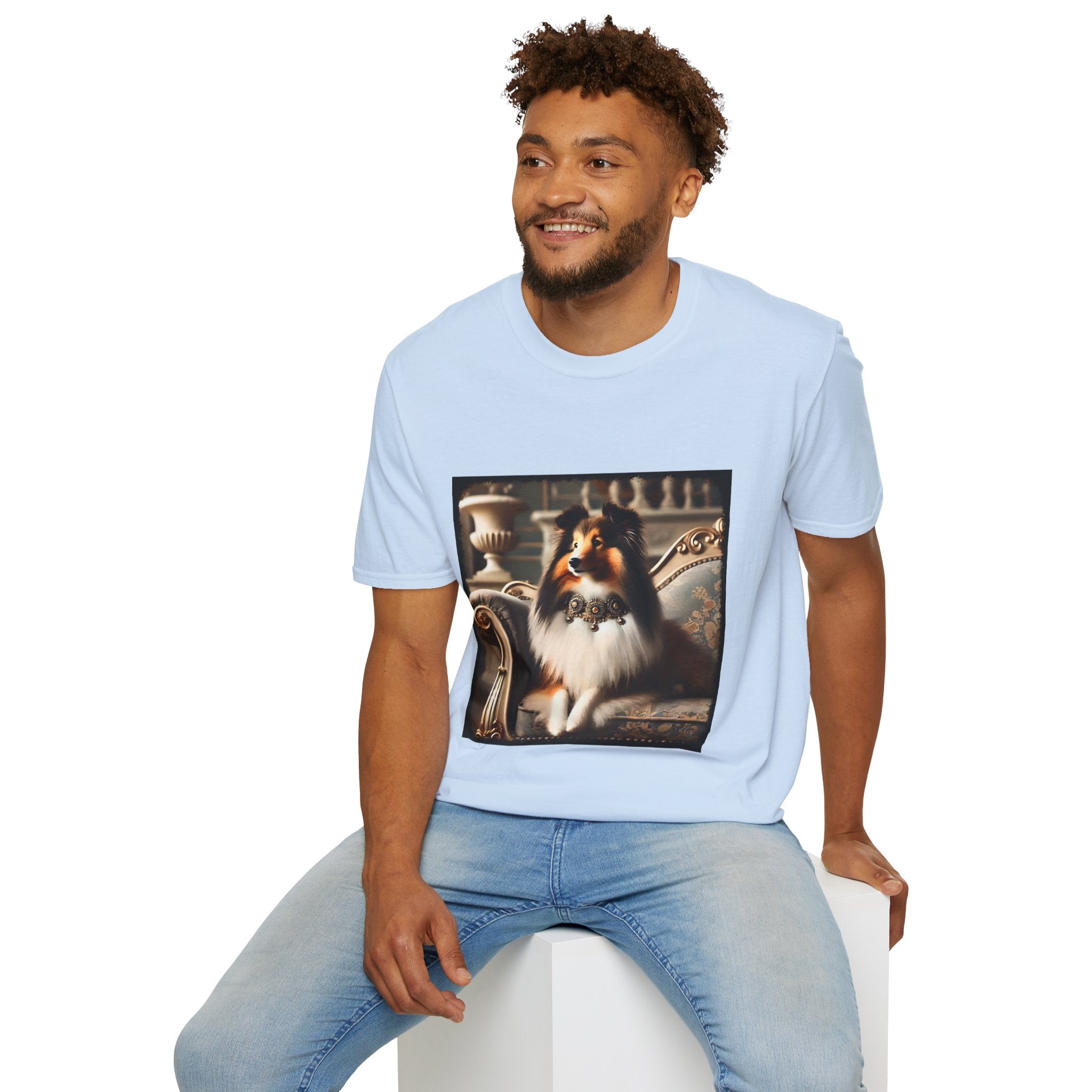 Shetland Sheepdog Luxurious Lady | Unisex Dog T-Shirt