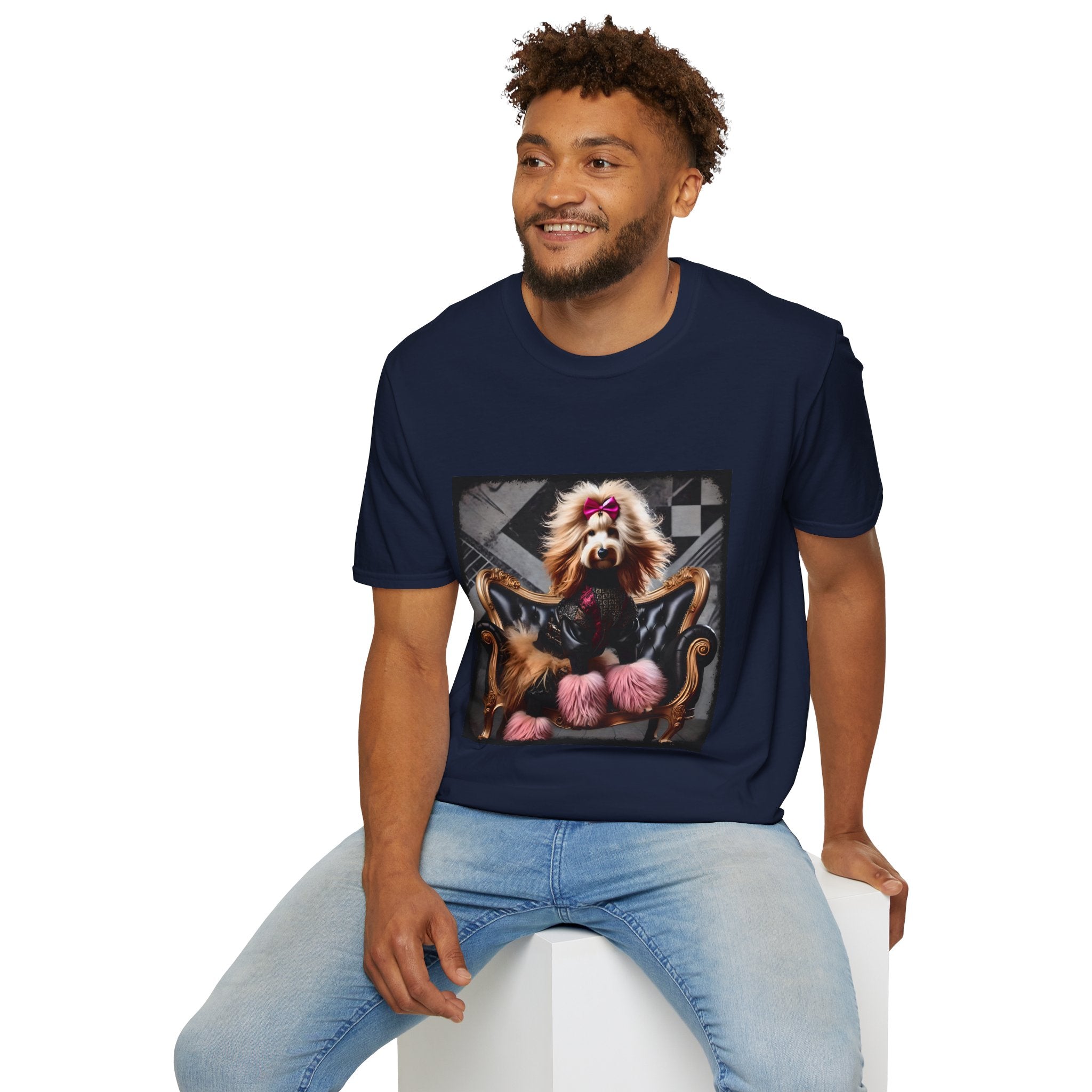 Goldendoodle Fierce Fashionista | Unisex Dog T-Shirt