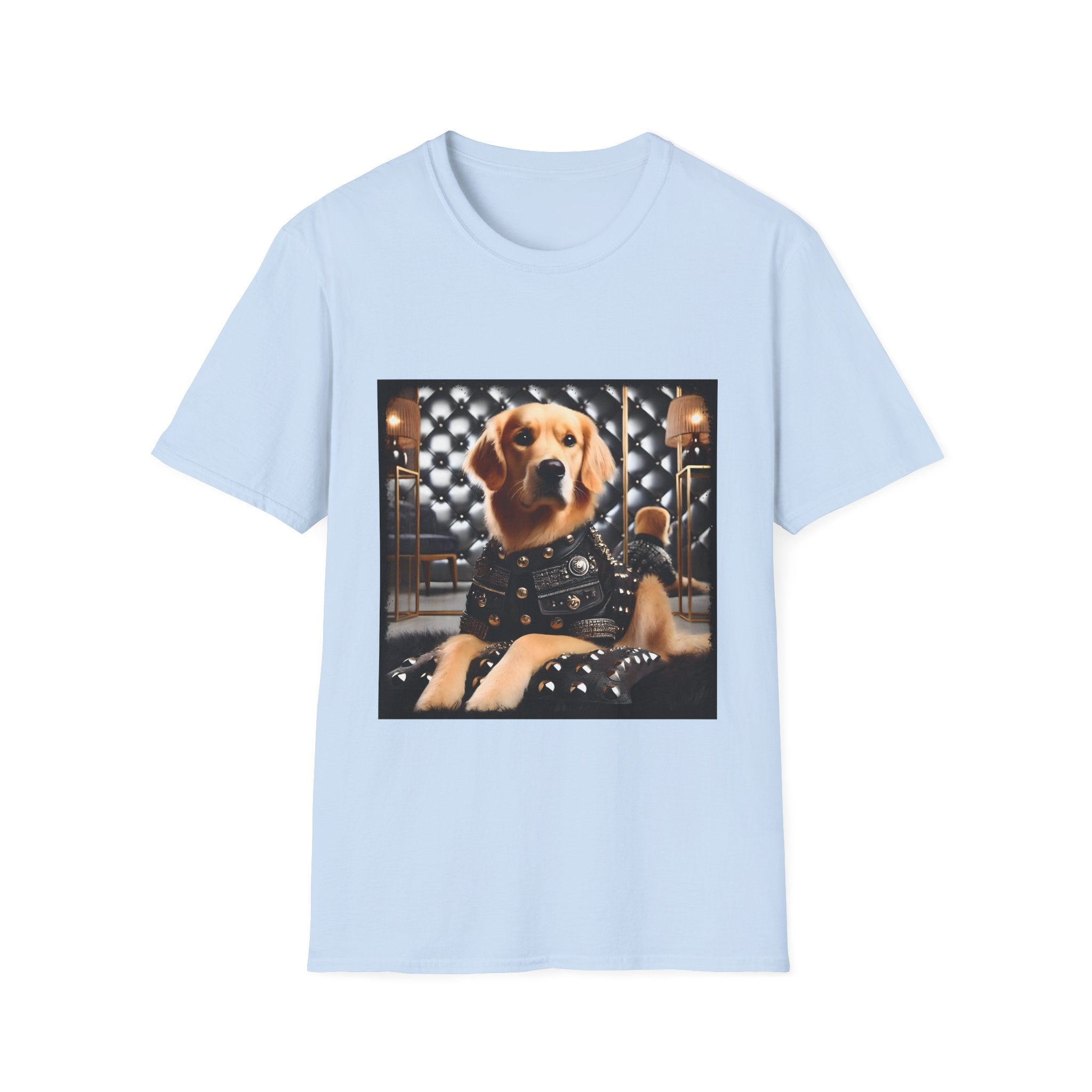 Golden Retriever Grit & Glam  | Unisex Dog T-Shirt