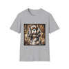 Cavalier King Charles Spaniel Gold Drip | Unisex Dog T-Shirt
