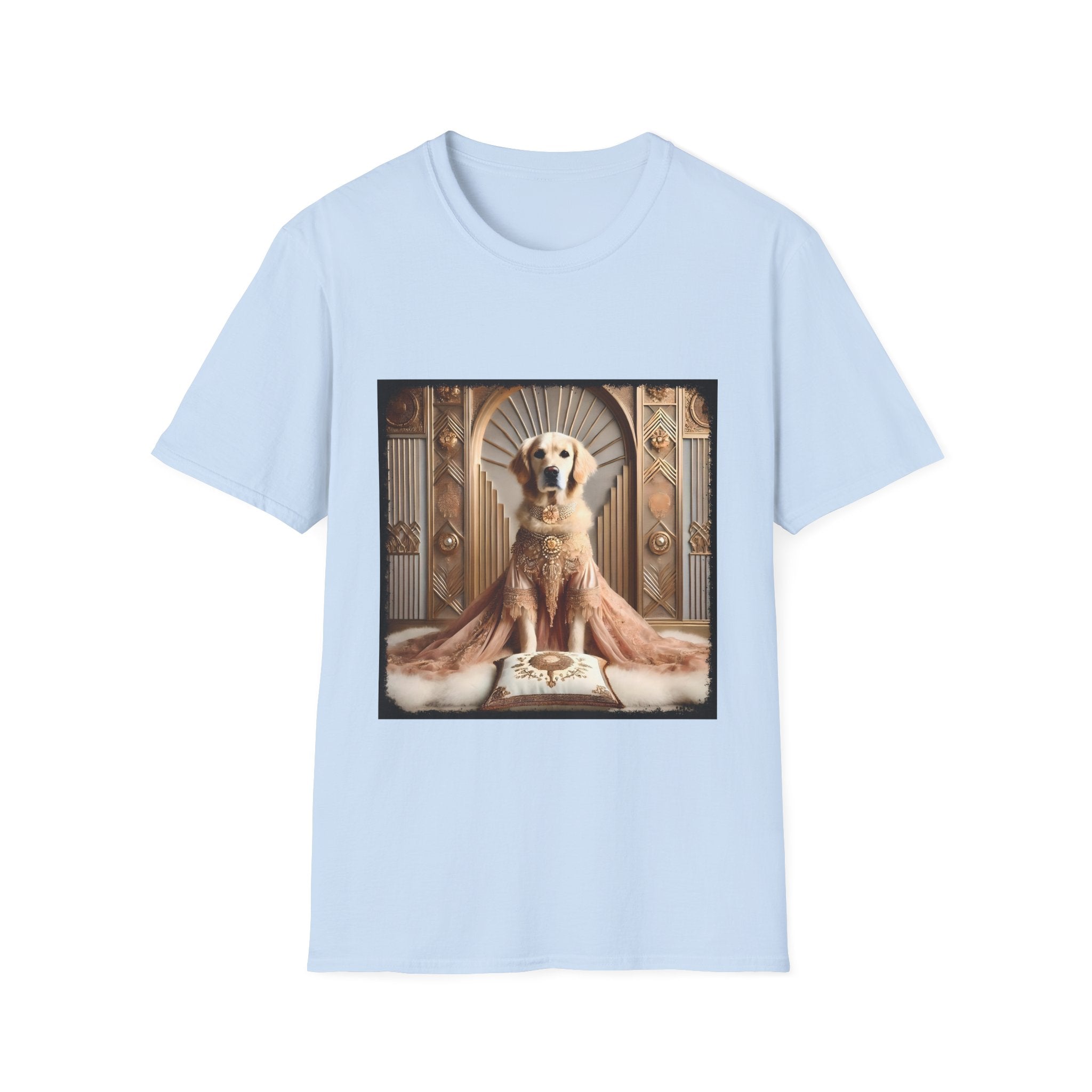 Golden Retriever Luxe Lady | Unisex Dog T-Shirt