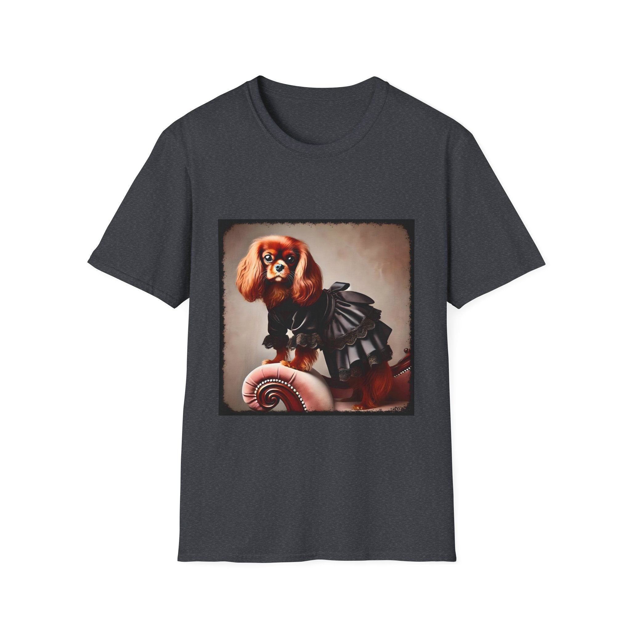 Cavalier King Charles Spaniel Edgy Muse | Unisex Dog T-Shirt
