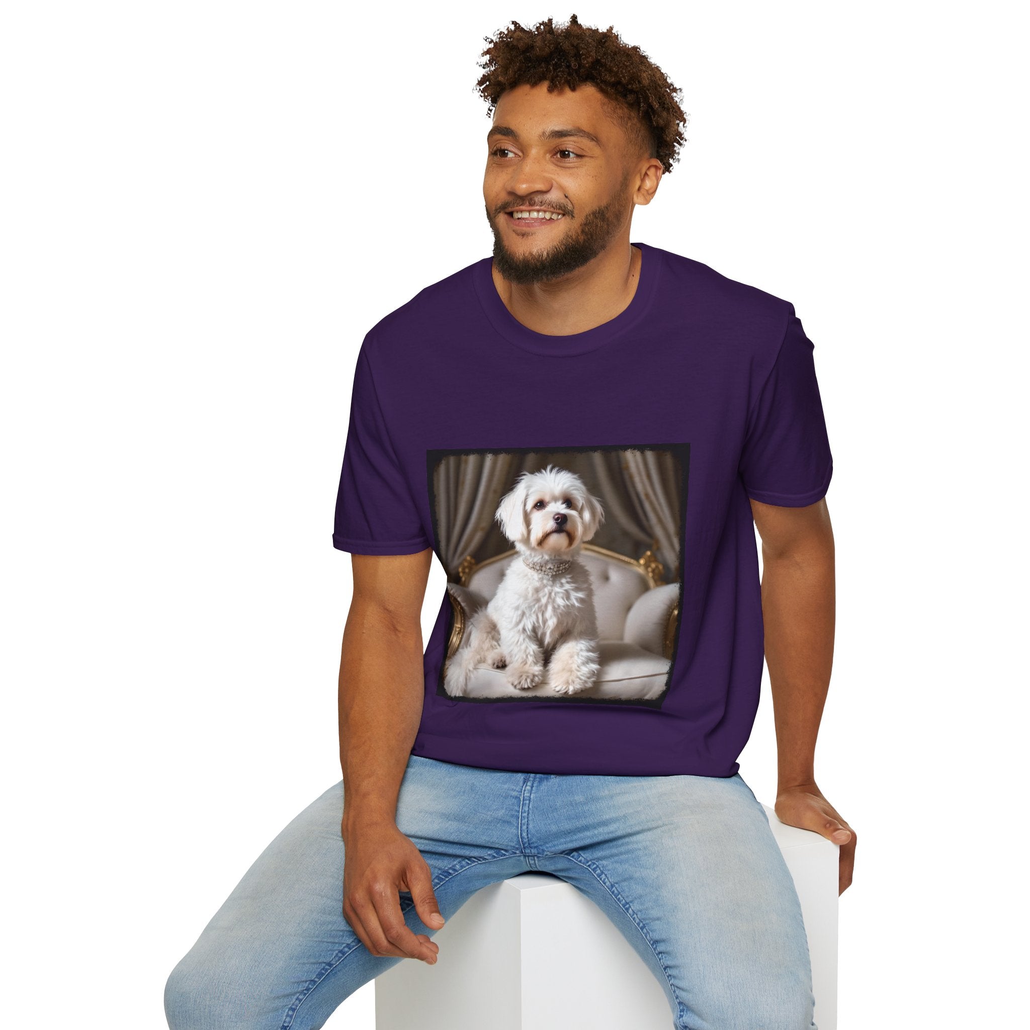 Maltese Royal Princess | Unisex Dog T-Shirt