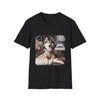 Siberian Husky Satin Diva | Unisex Dog T-Shirt