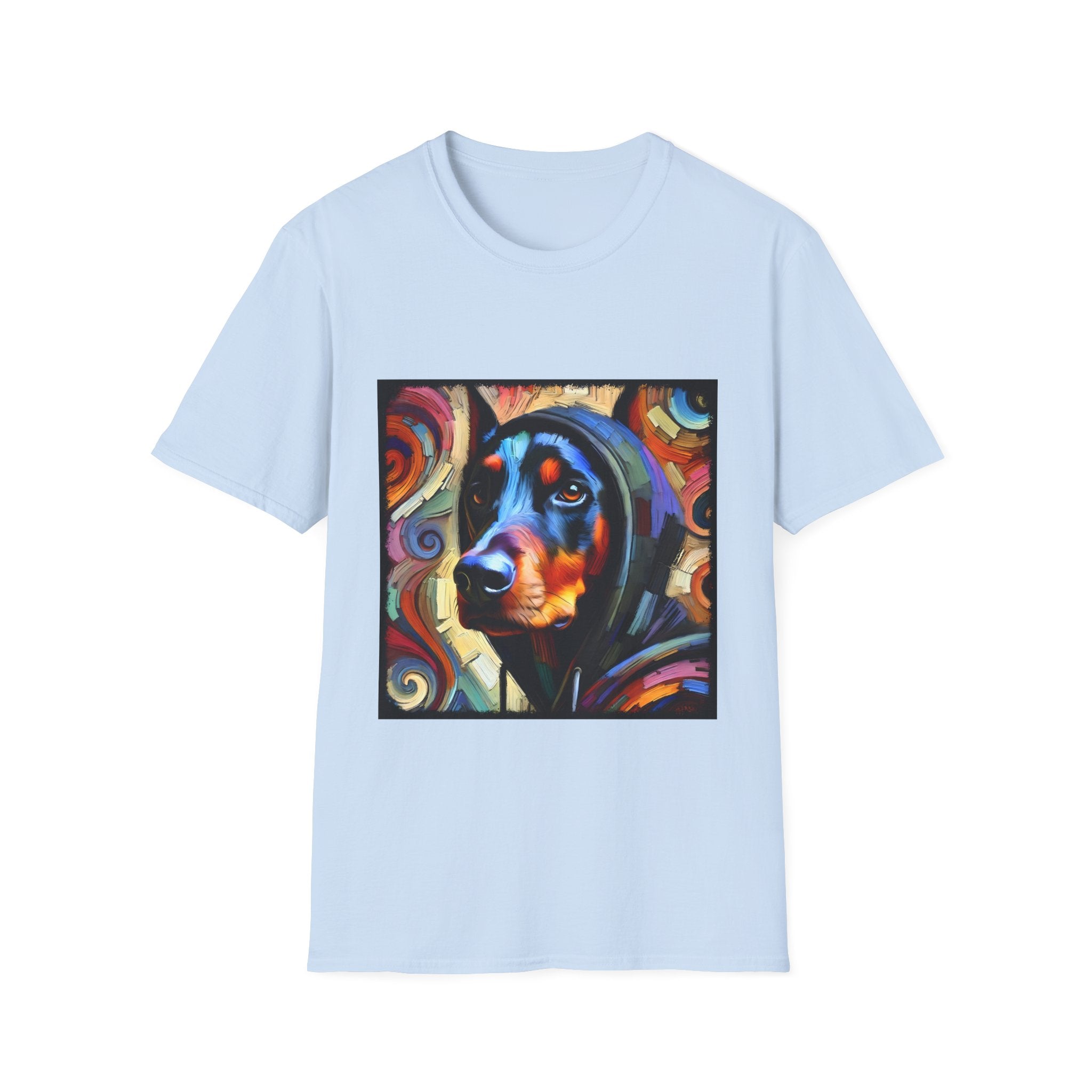 Doberman Pinscher Relaxed Swirl | Unisex Dog T-Shirt