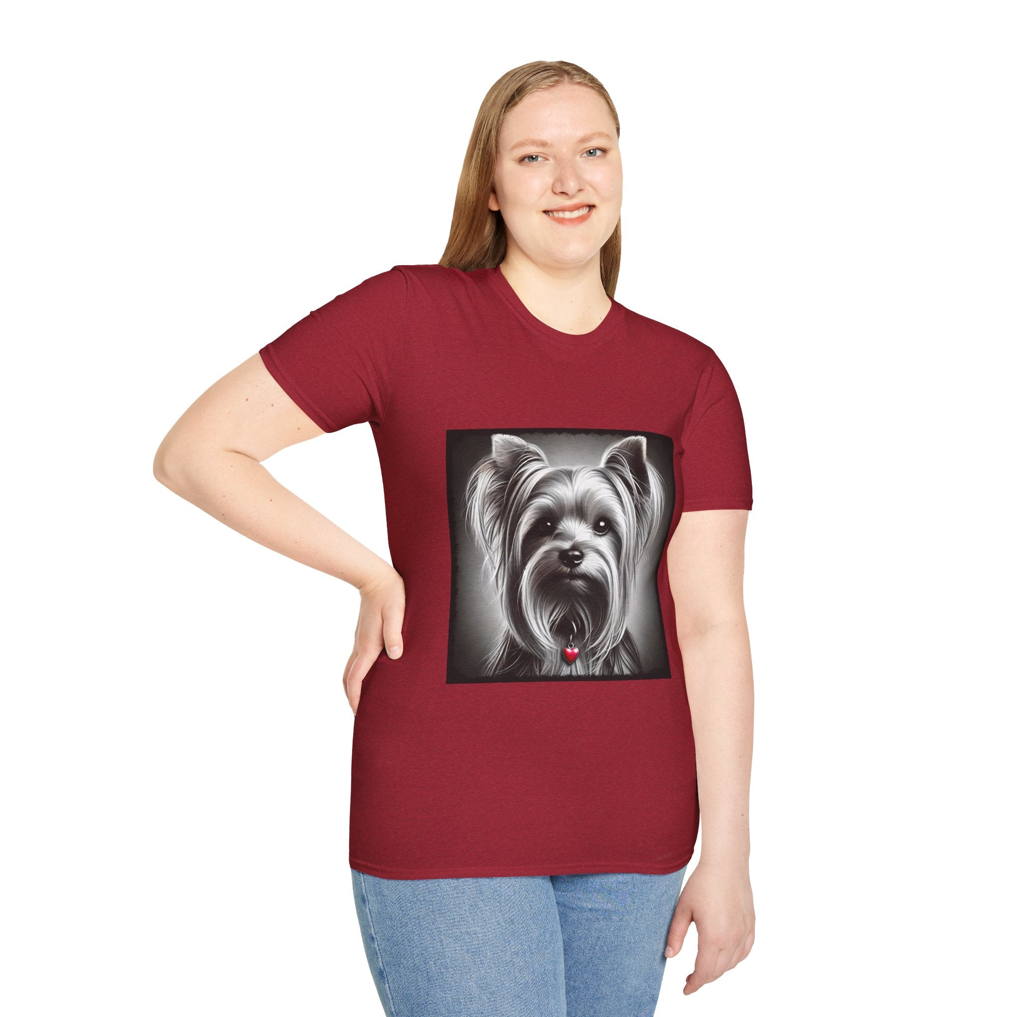 Yorkshire Terrier Heartthrob | Unisex Dog T-Shirt