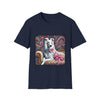 Collie Pink Princess Swirl | Unisex Dog T-Shirt