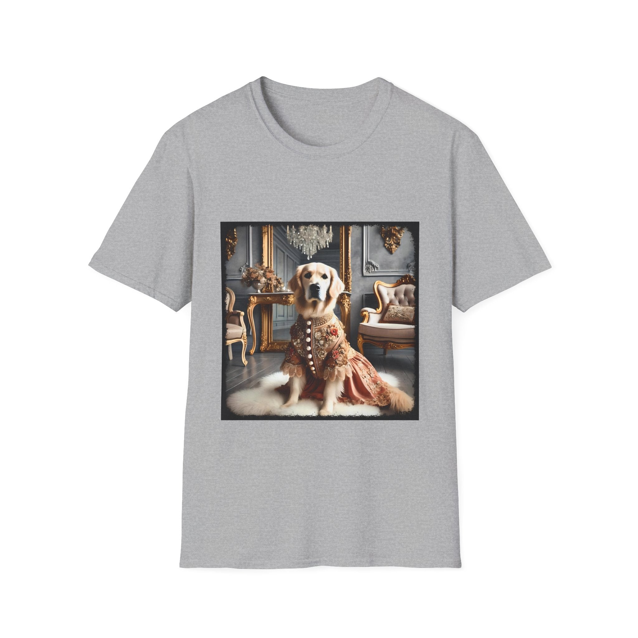 Golden Retriever Grand Presence | Unisex Dog T-Shirt