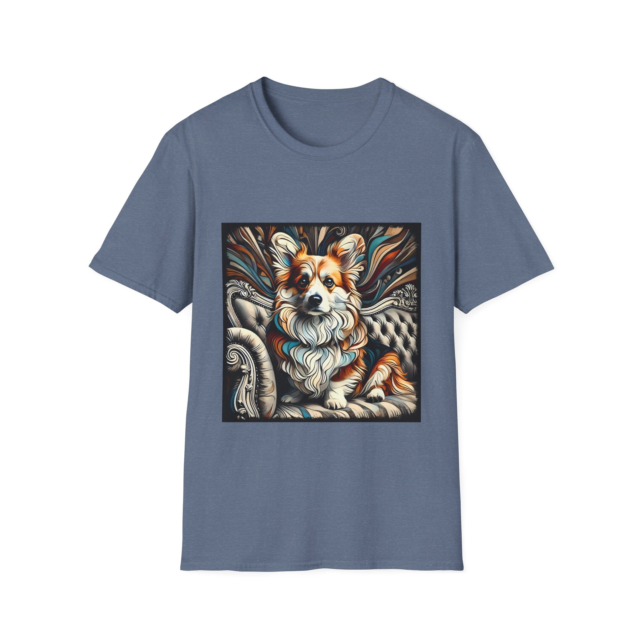 Pembroke Welsh Corgi Earthy Swirl | Unisex Dog T-Shirt