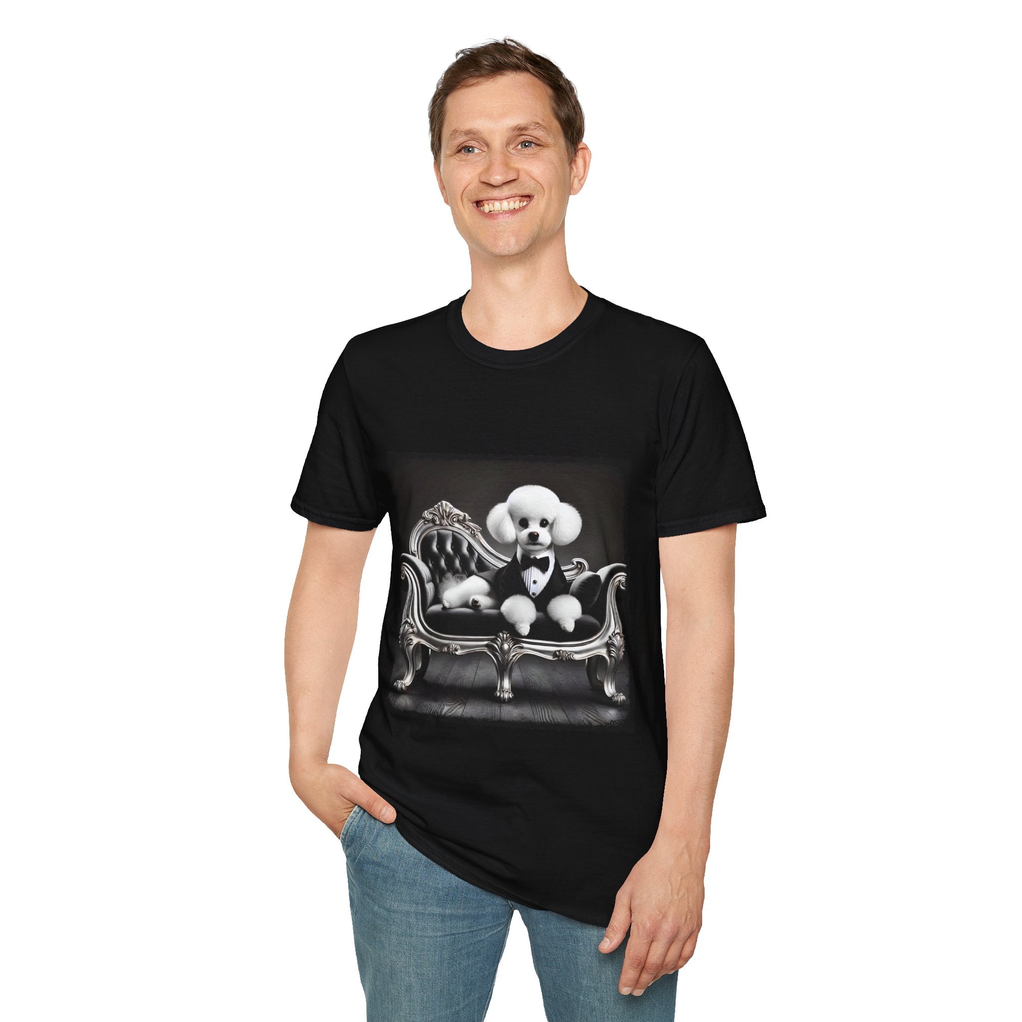 Bichon Frise Tux Luxe | Unisex Dog T-Shirt