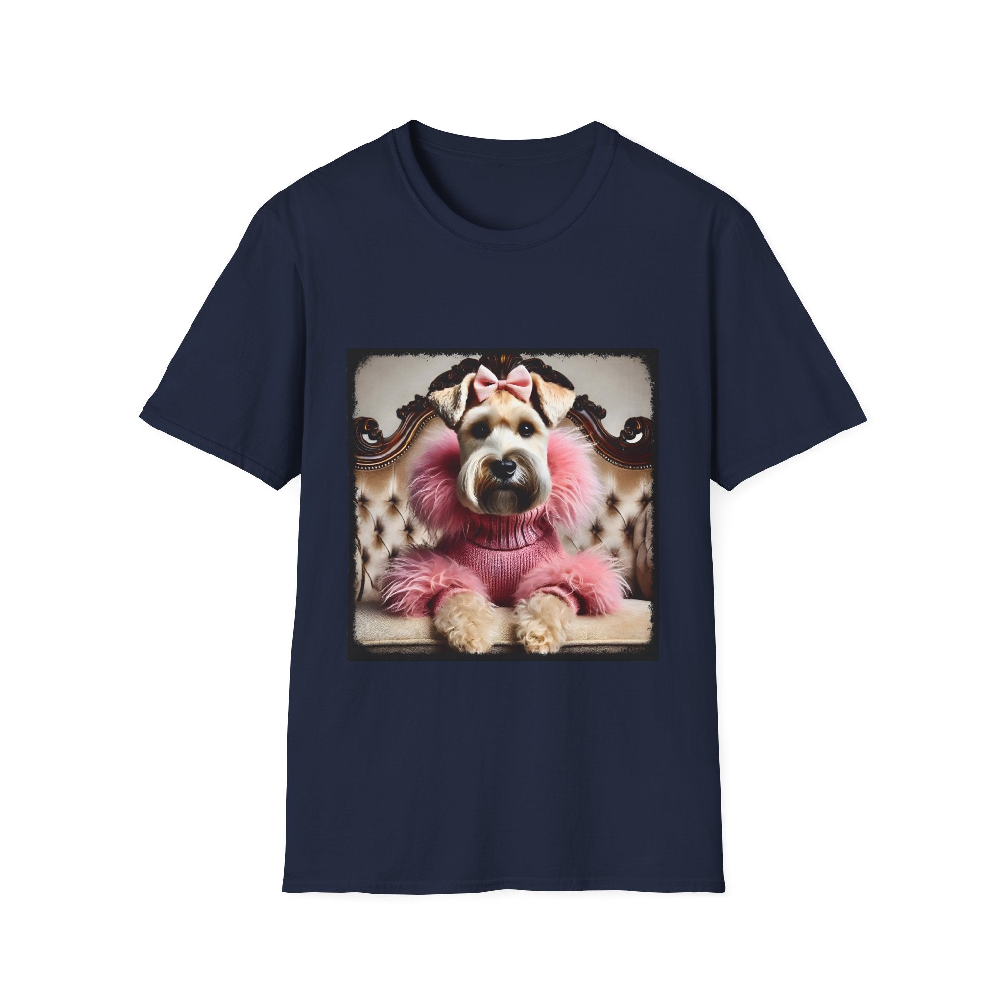 Wheaten Terrier Pink Diva | Unisex Dog T-Shirt