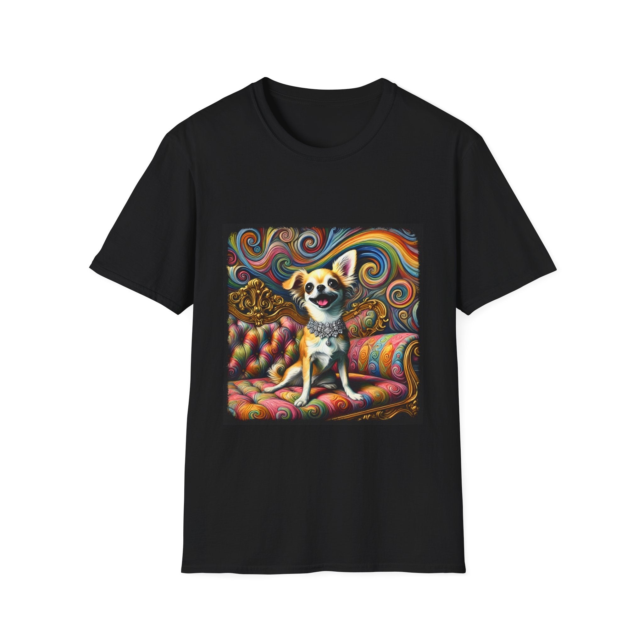 Chihuahua Blissful Swirl | Unisex Dog T-Shirt