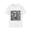 Cocker Spaniel B&W Bold Geometric | Unisex Dog T-Shirt