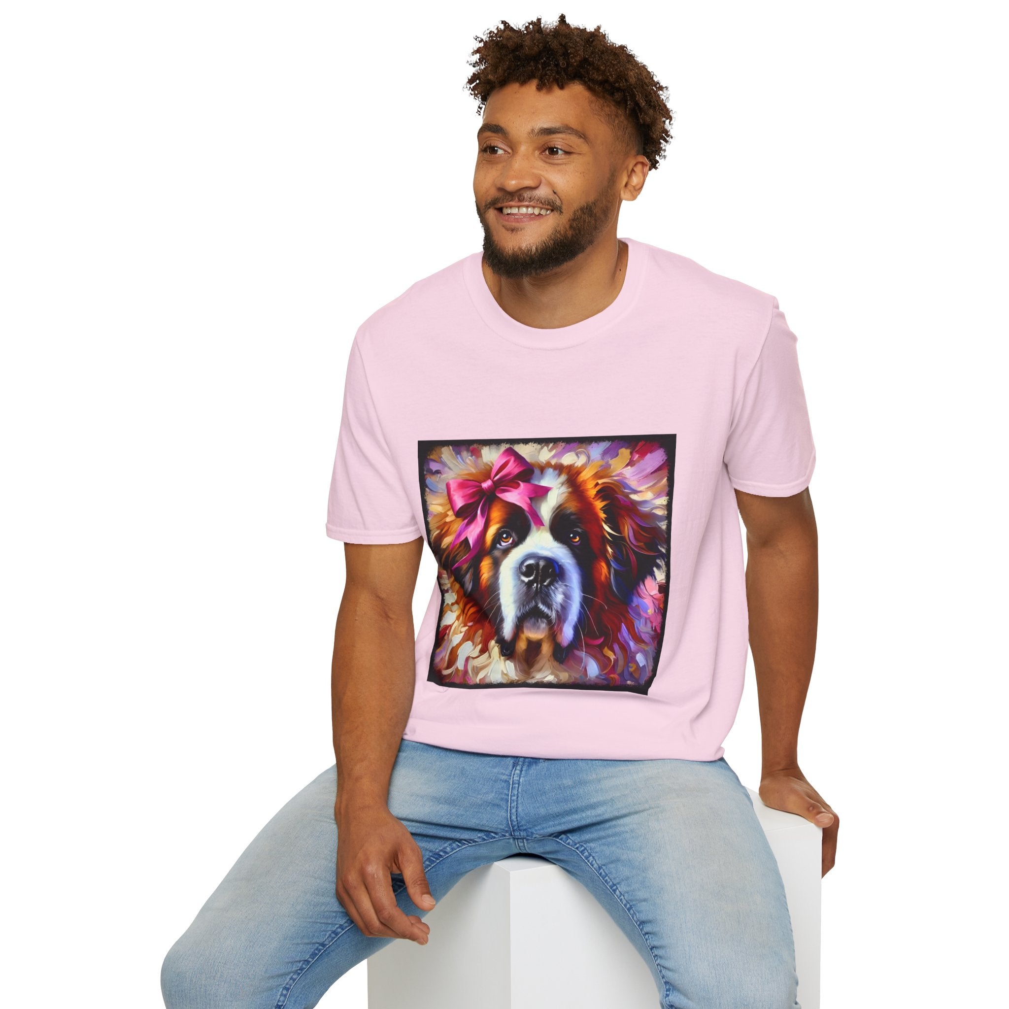 Saint Bernard Stunning Classic | Unisex Dog T-Shirt