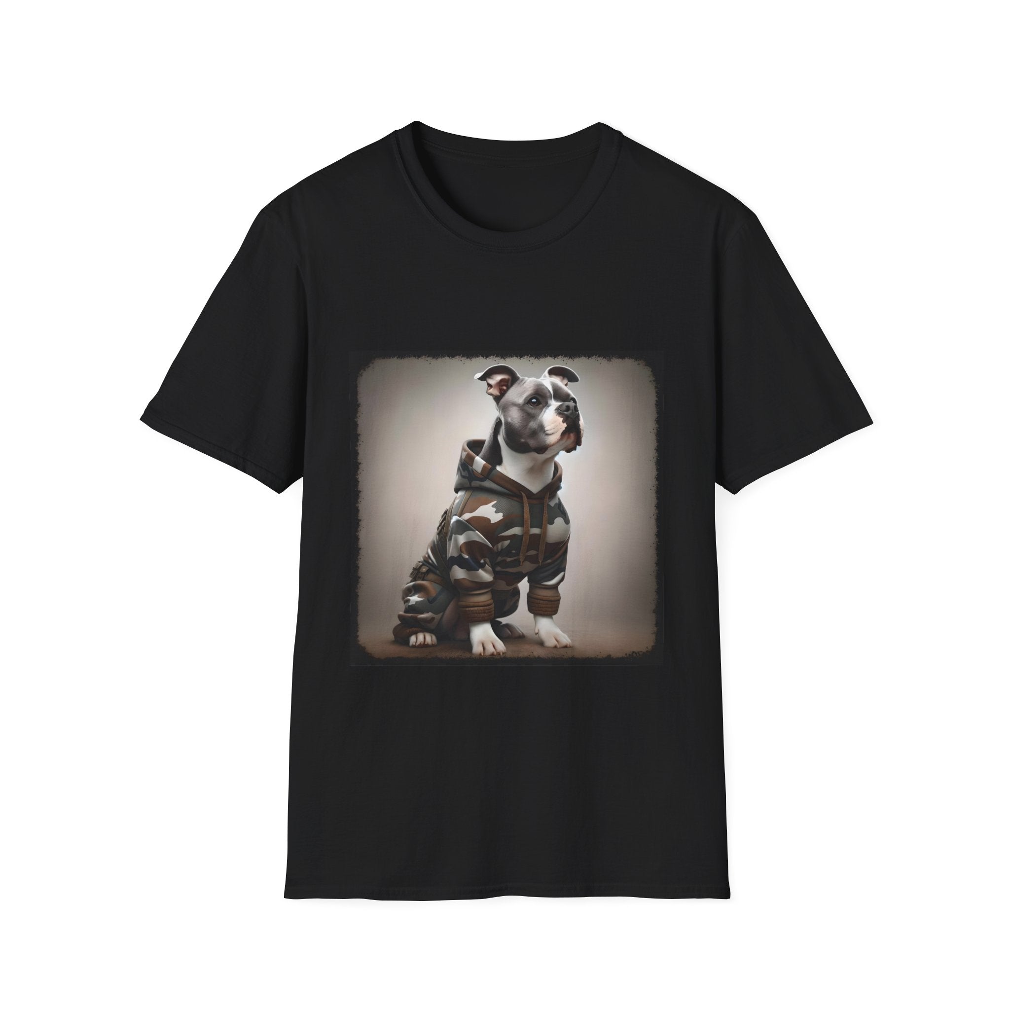 American Pit Bull Terrier Camo Cutie | Unisex Dog T-Shirt