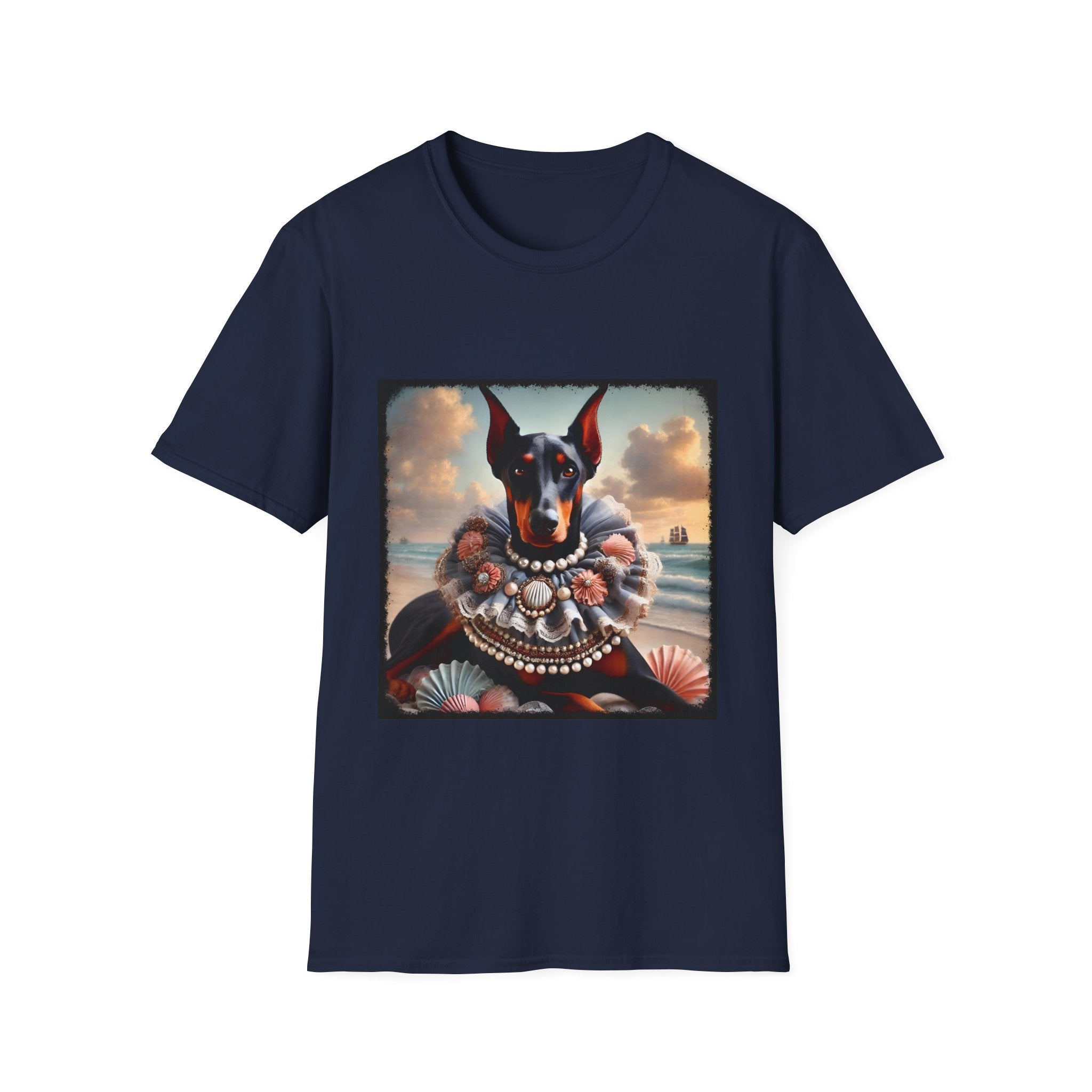 Doberman Pinscher Beach Dream | Unisex Dog T-Shirt