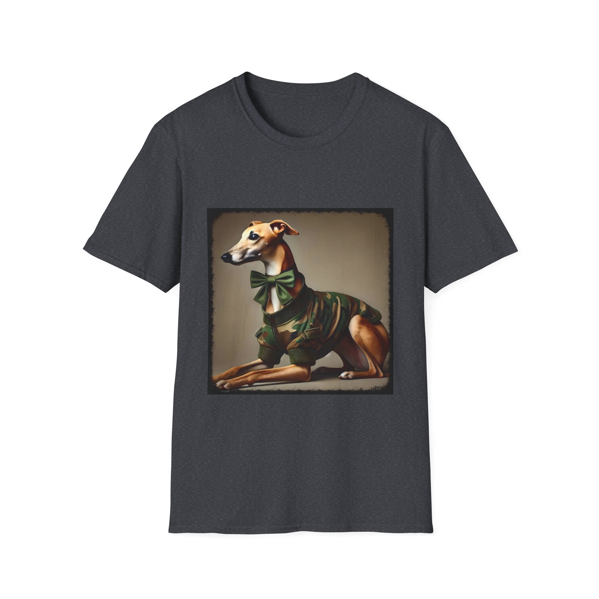 Greyhound Camo Cutie | Unisex Dog T-Shirt