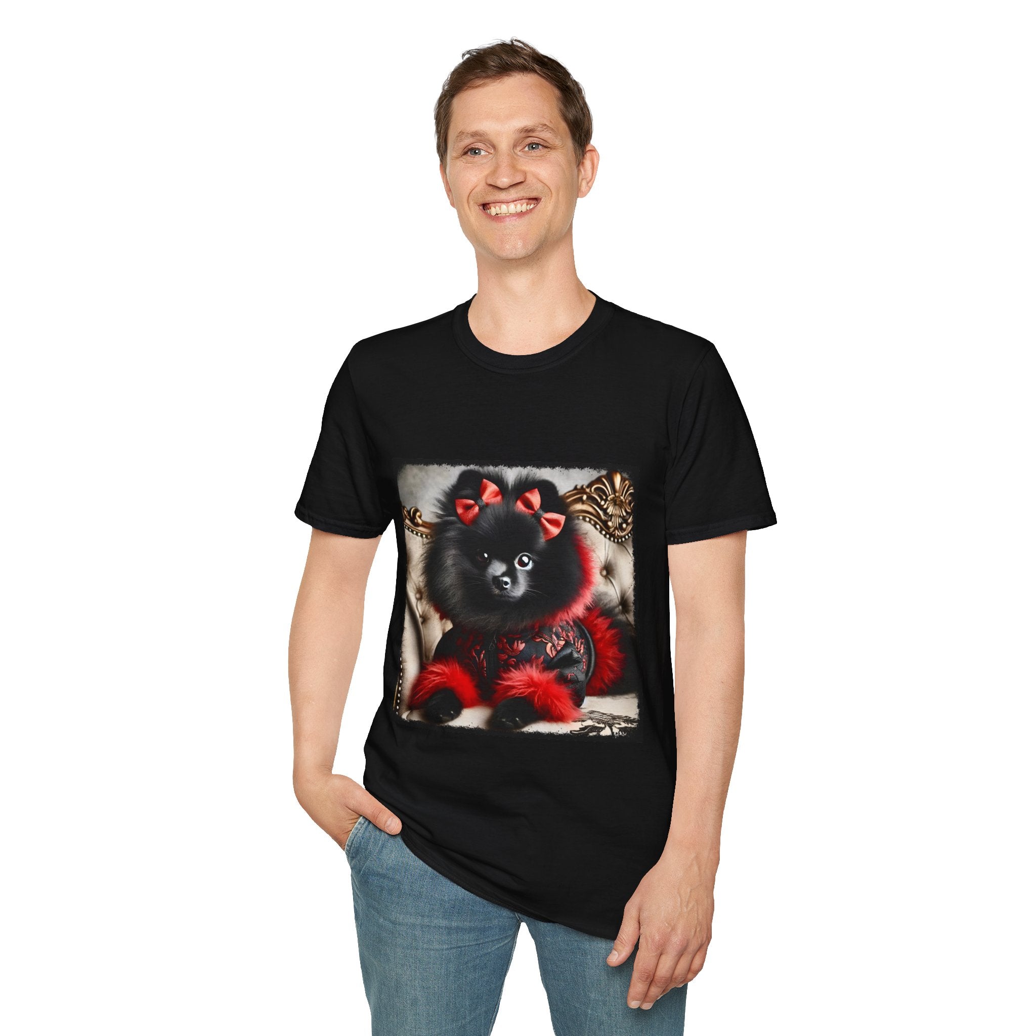 Pomeranian Posh Pupstar | Unisex Dog T-Shirt