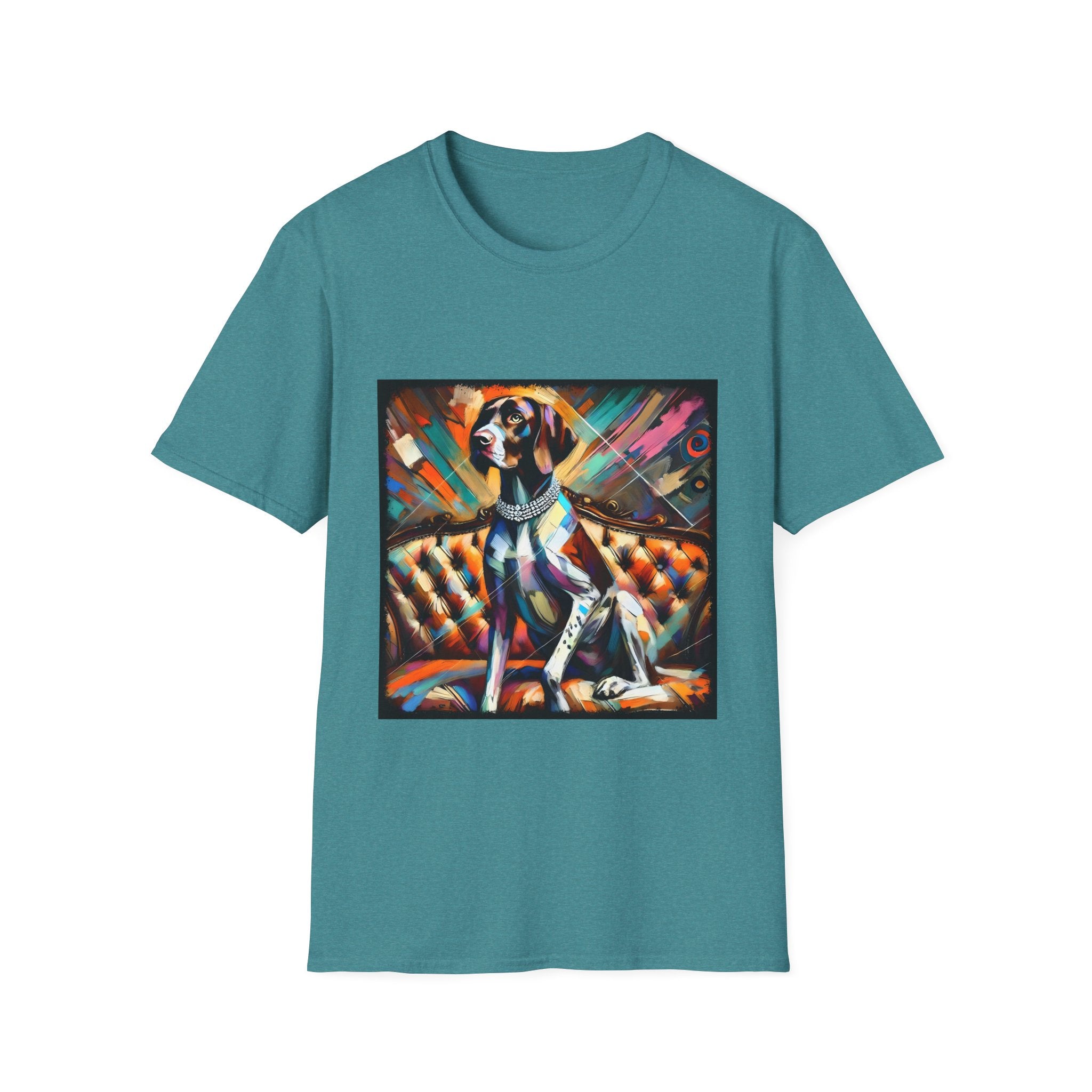 German Shorthaired Pointer Bold Diamond Classic | Unisex Dog T-Shirt