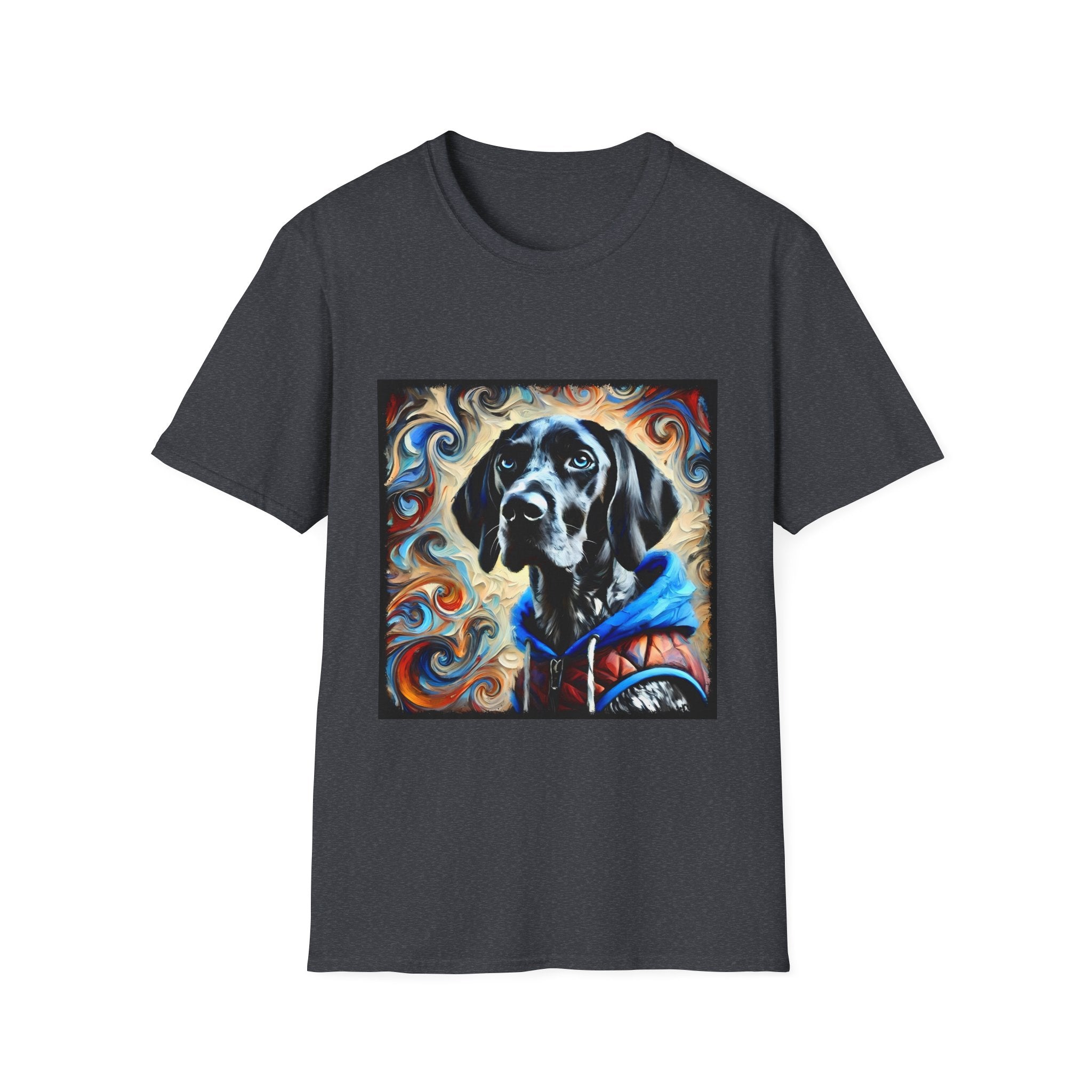 German Shorthaired Pointer Urban Swirl | Unisex Dog T-Shirt