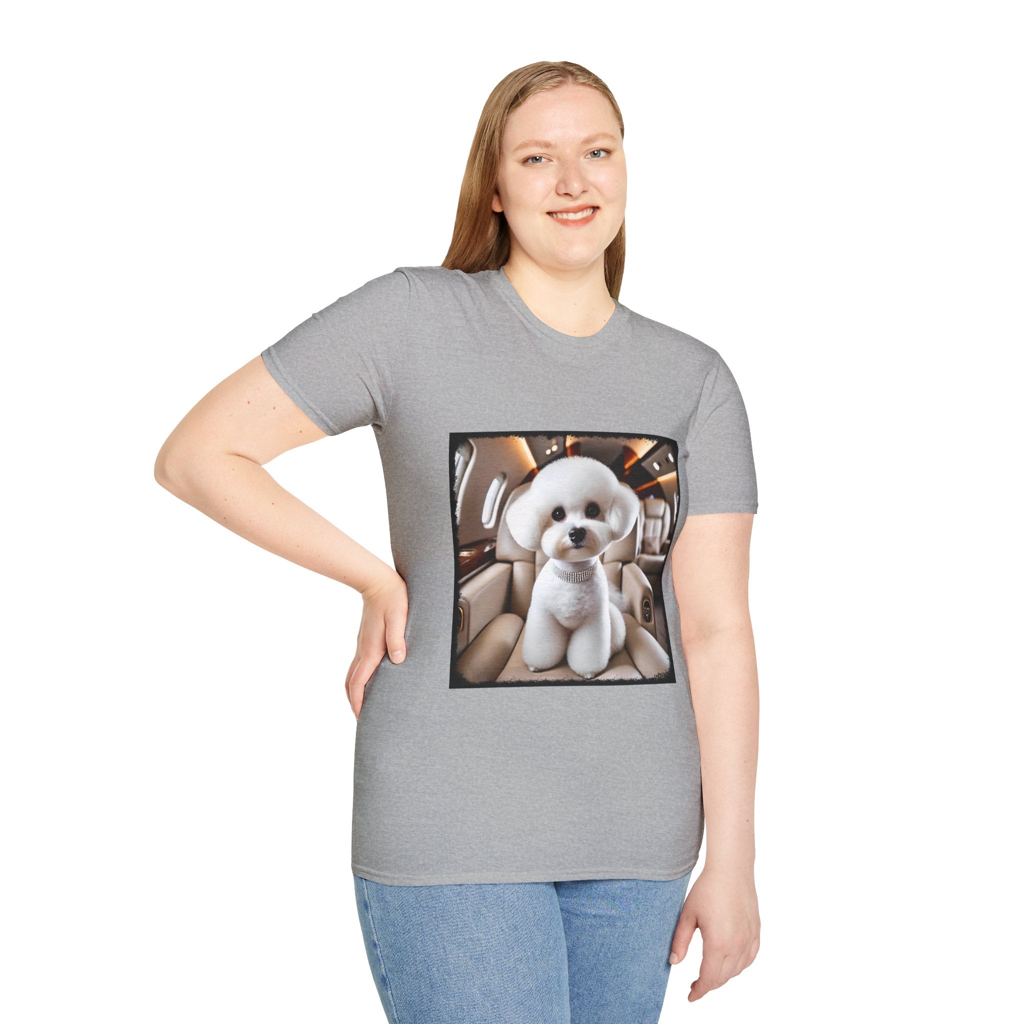 Bichon Frise Passport Pup | Unisex Dog T-Shirt