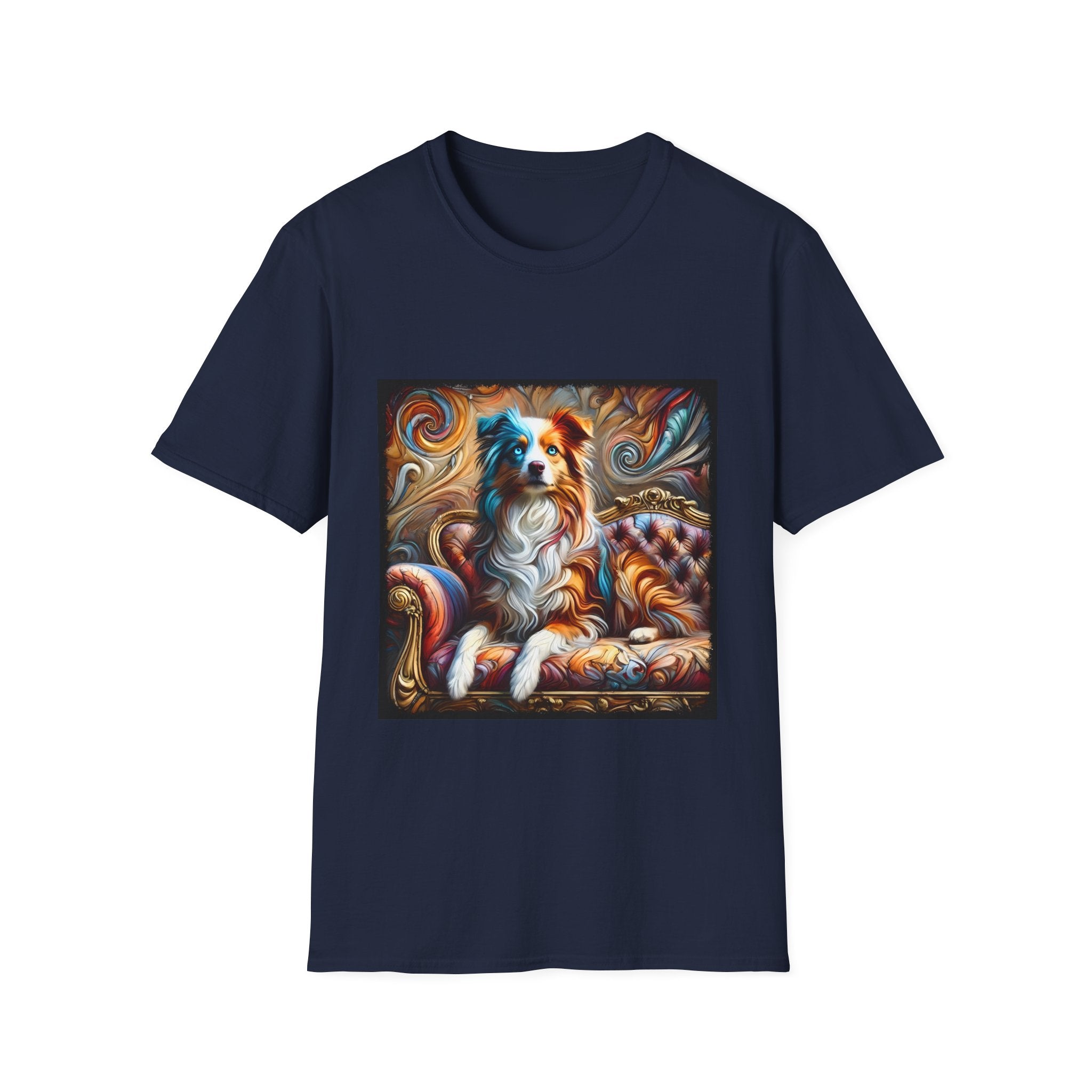 Miniature American Shepherd Bold Swirl |  Unisex Dog T-Shirt