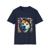 Akita Relaxed Swirl | Unisex Dog T-Shirt