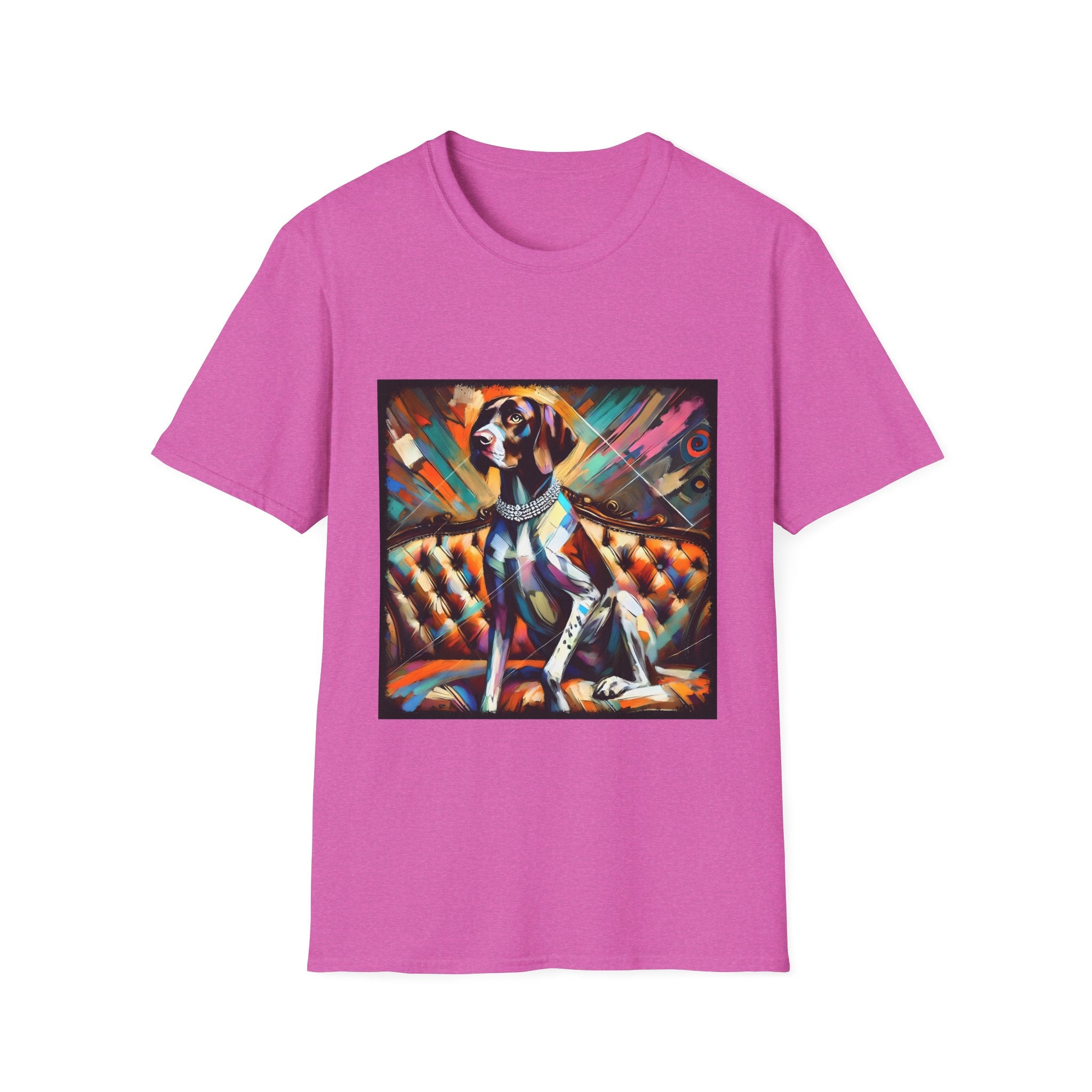 German Shorthaired Pointer Bold Diamond Classic | Unisex Dog T-Shirt