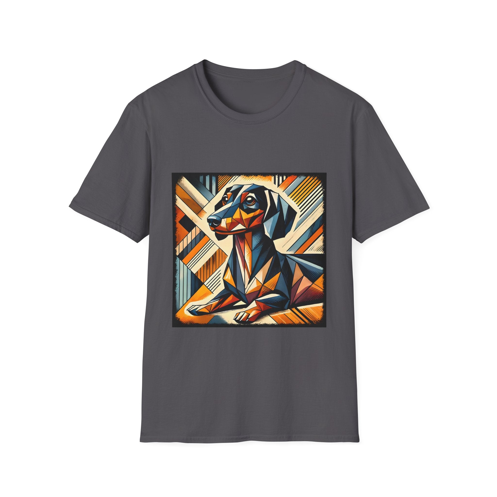 Dachshund Bold Geometric | Unisex Dog T-Shirt