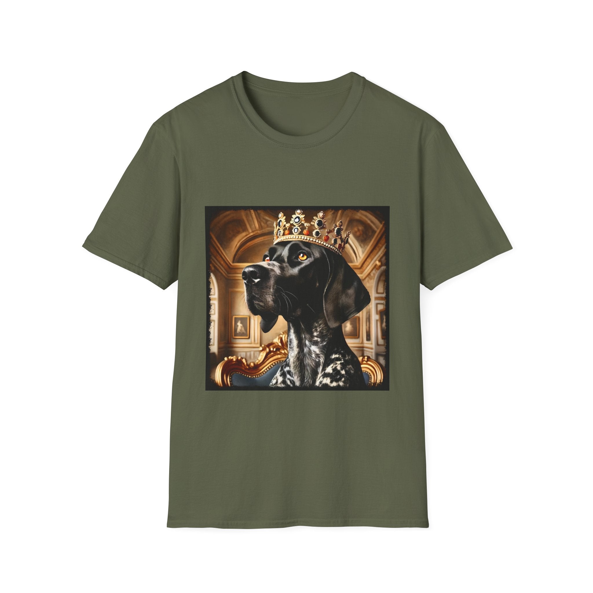 German Shorthaired Pointer King Supreme | Unisex Dog T-Shirt