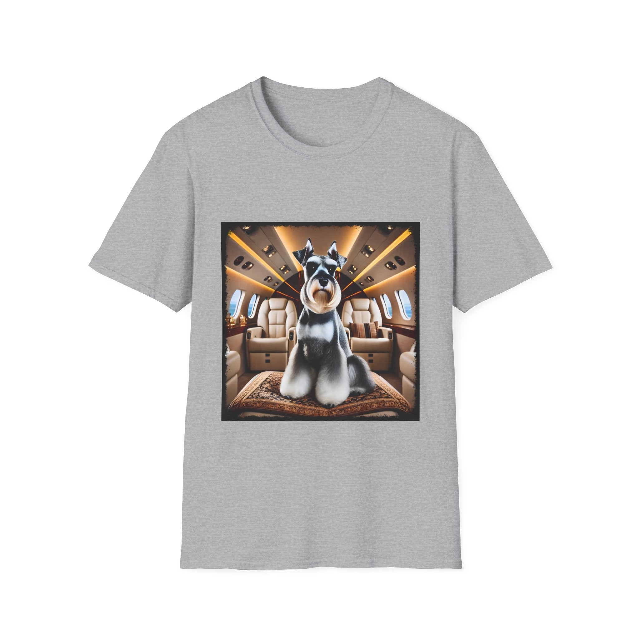 Schnauzer Jet Setter | Unisex Dog T-Shirt