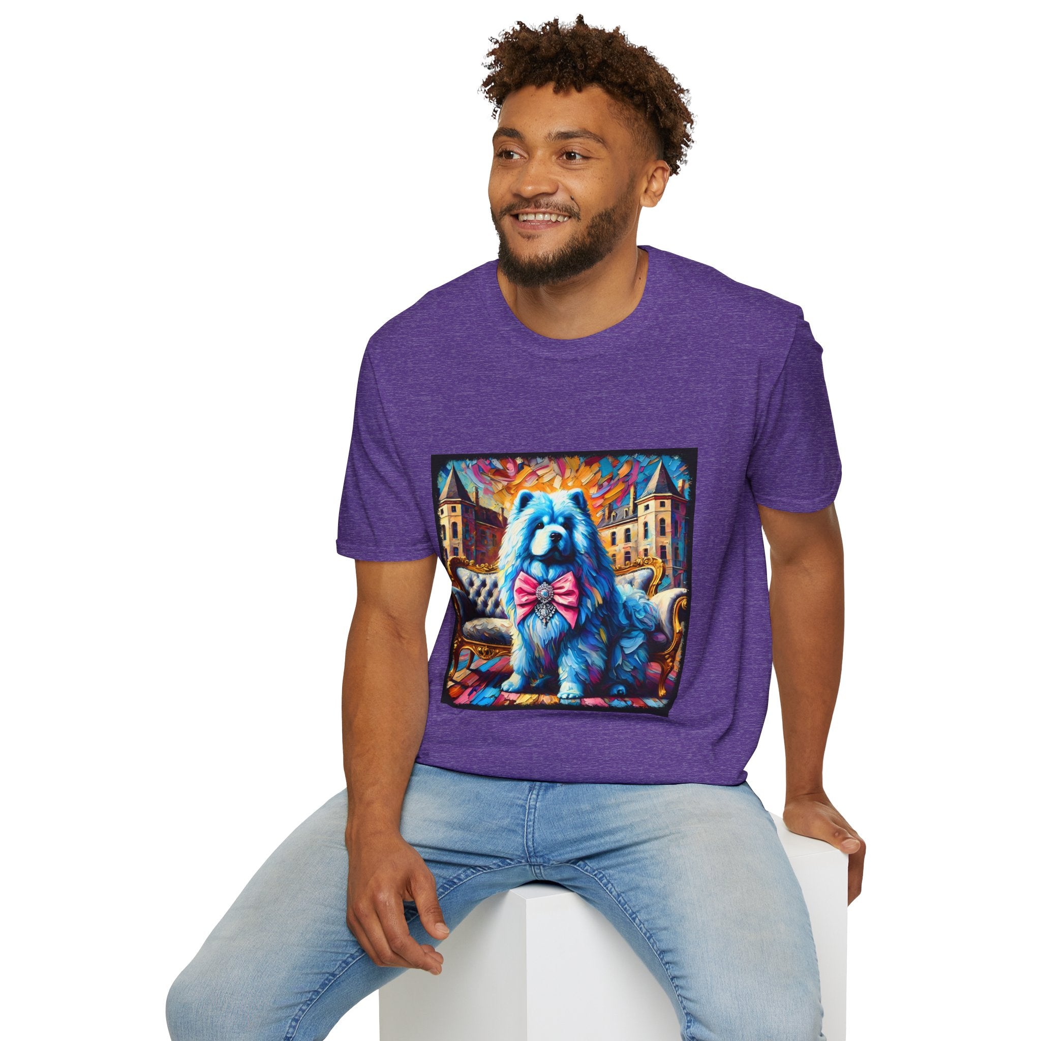Chow Chow Blue Diamond Princess Classic | Unisex Dog T-Shirt