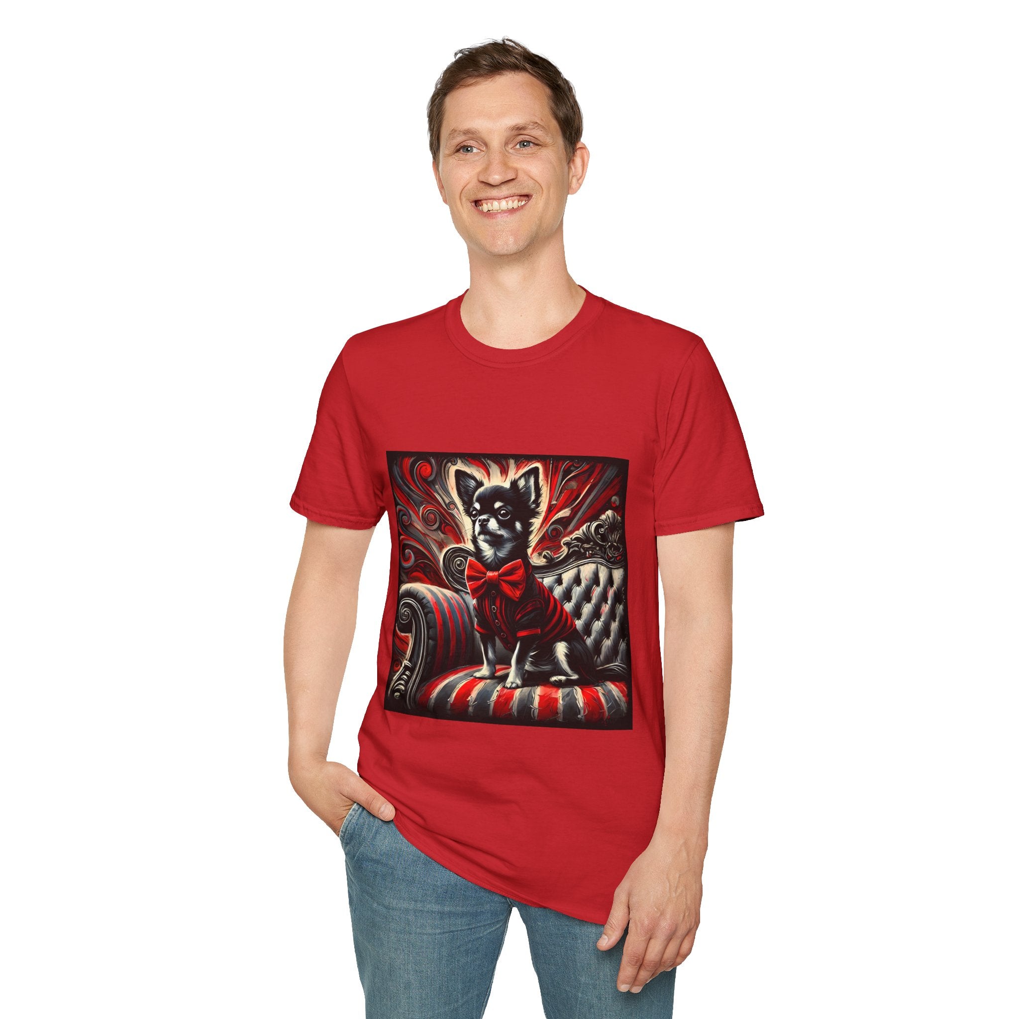 Chihuahua Red Rocker | Unisex Dog T-Shirt
