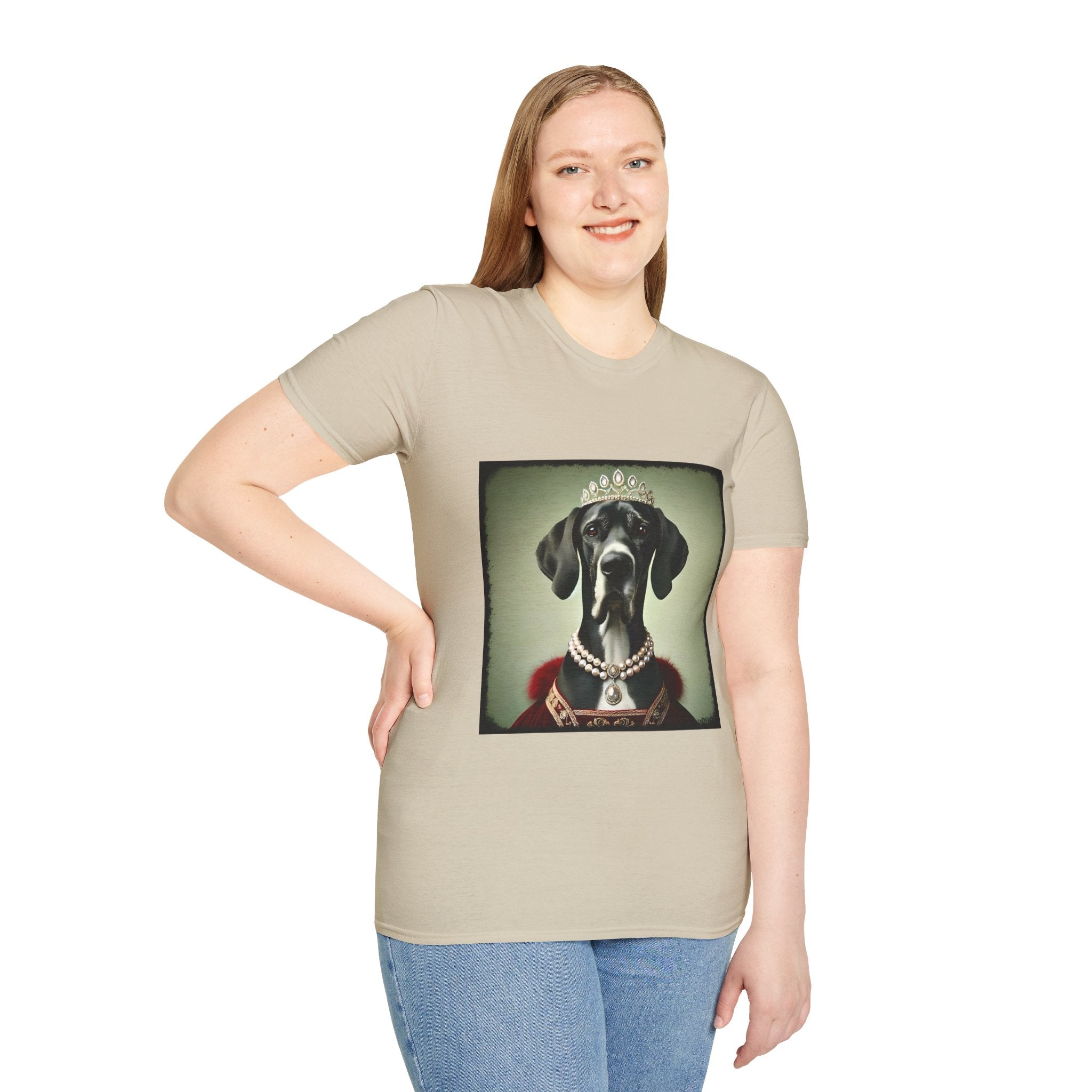 Great Dane Pearl Princess | Unisex Dog T-Shirt