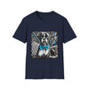 Boxer B&W Bold Blue Eyes | Unisex Dog T-Shirt