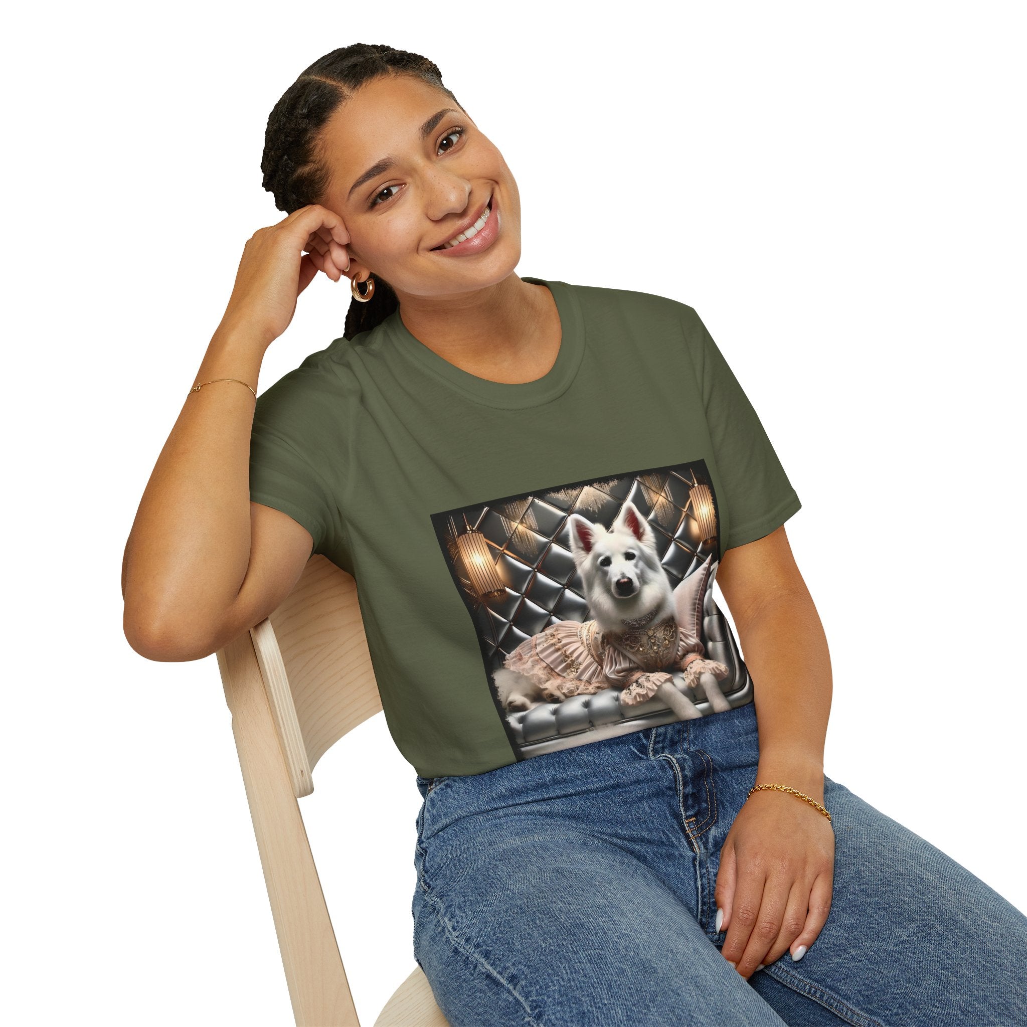 German Shepherd Classy Chic | Unisex Dog T-Shirt